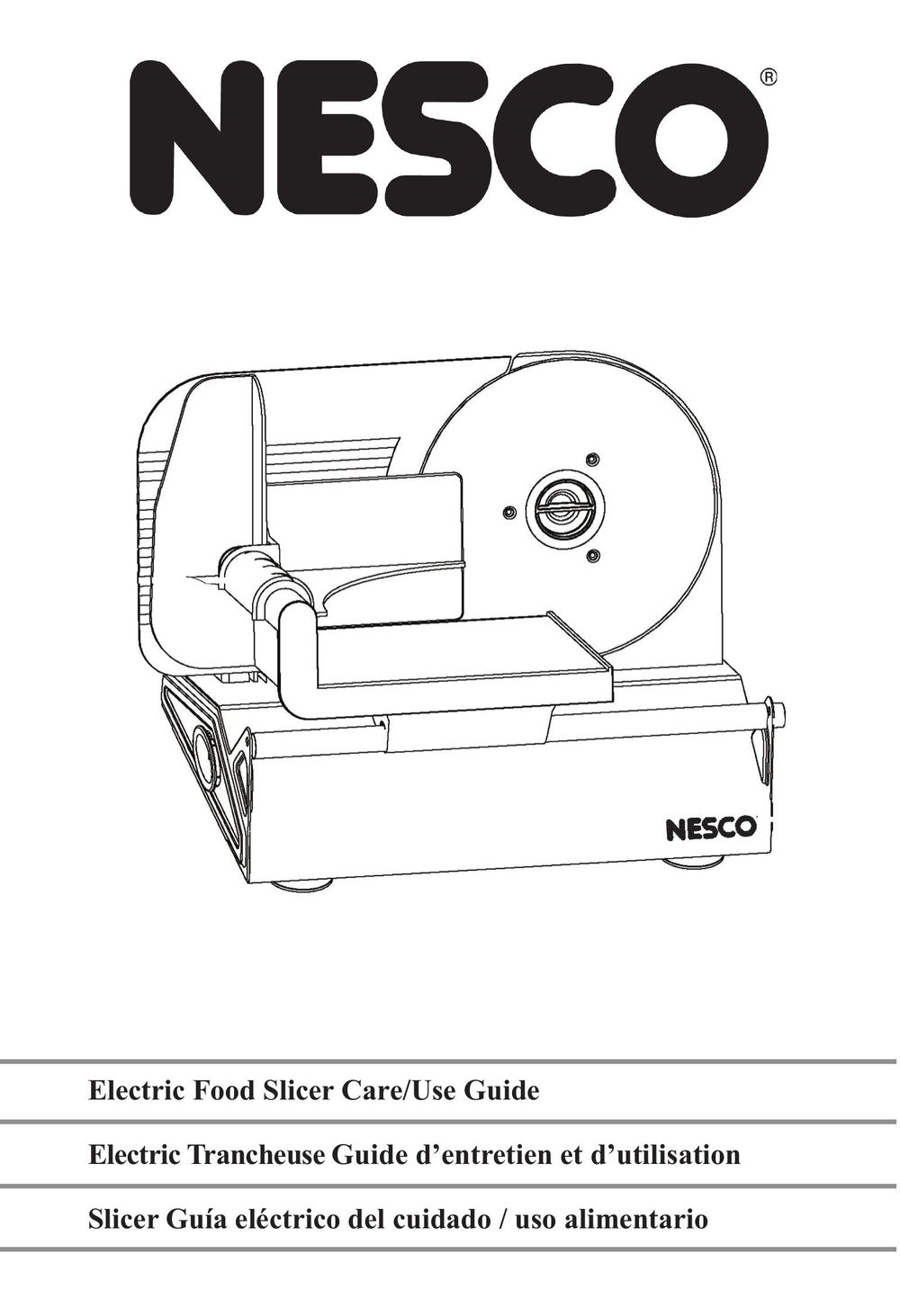 Nesco fs-km Kitchen Utensil User Manual