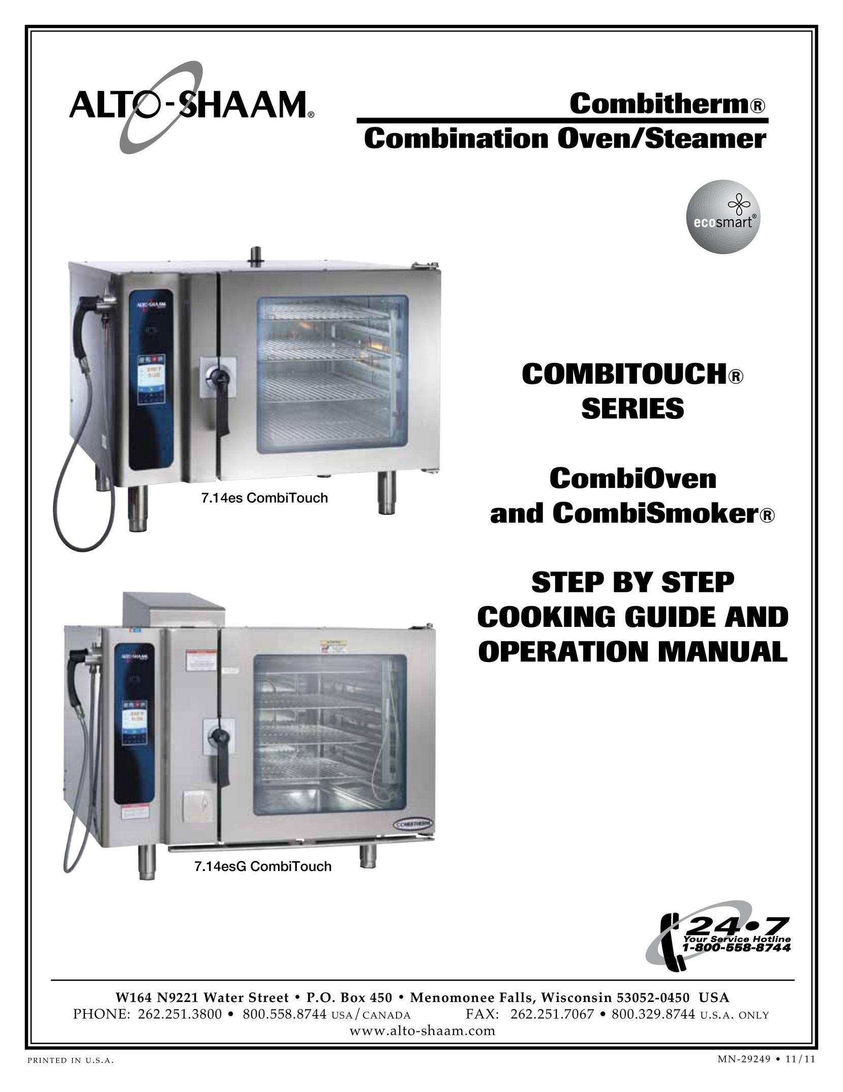 Alto-Shaam 7.14ESG Microwave Oven User Manual