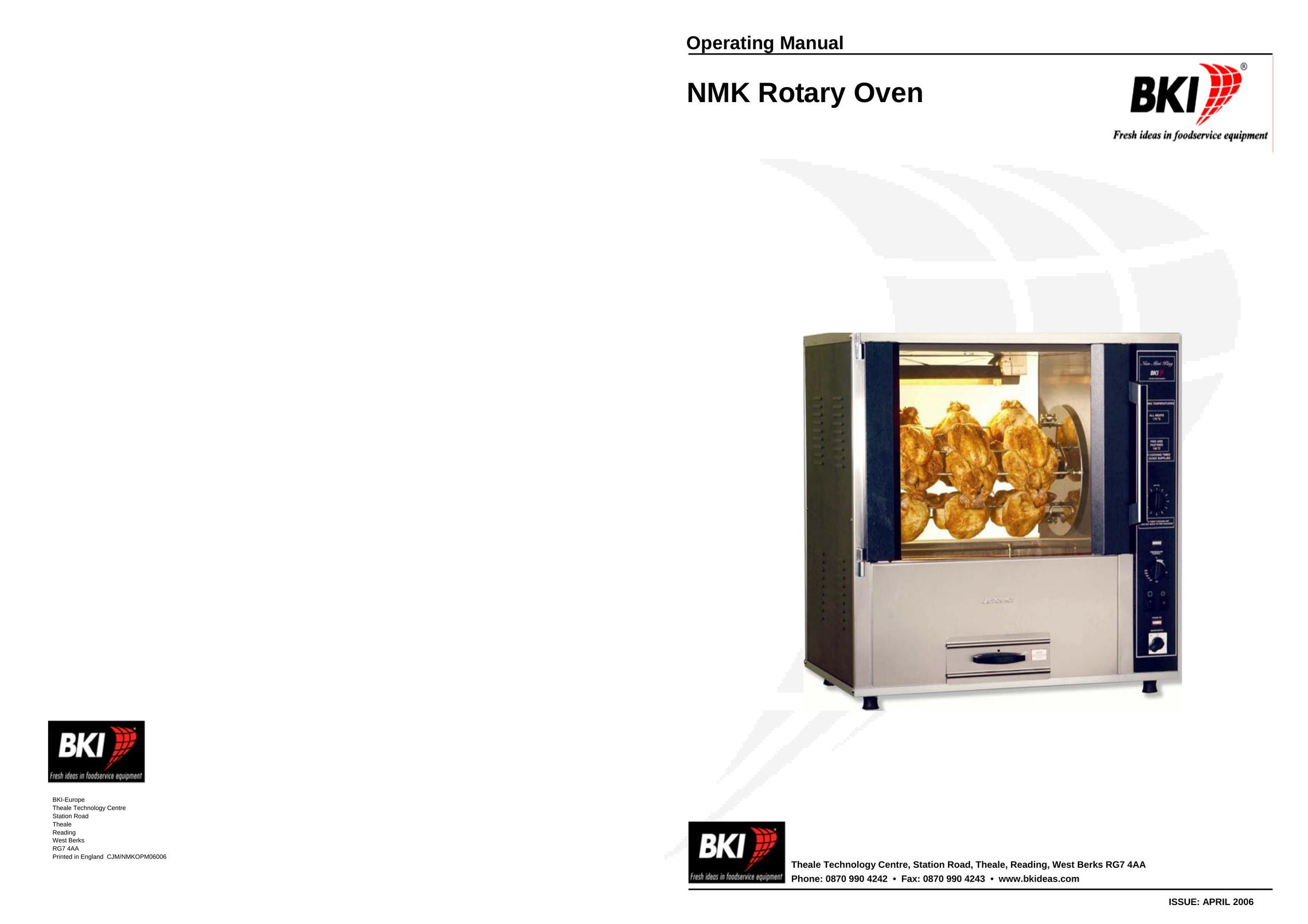 Bakers Pride Oven NMK Microwave Oven User Manual