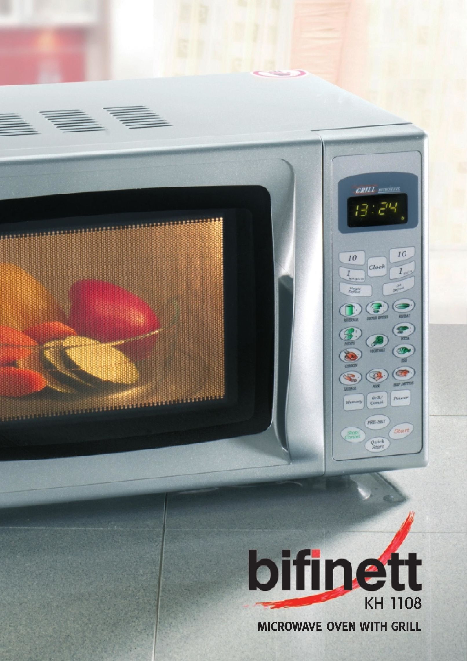 Bifinett KH 1108 Microwave Oven User Manual