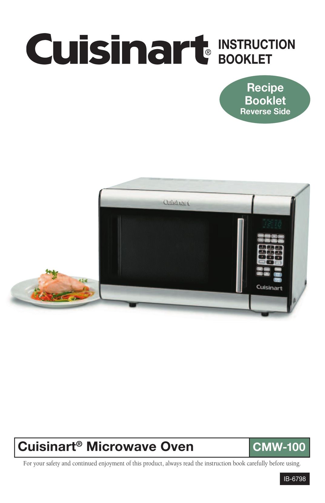 Cuisinart CMW-100 Microwave Oven User Manual