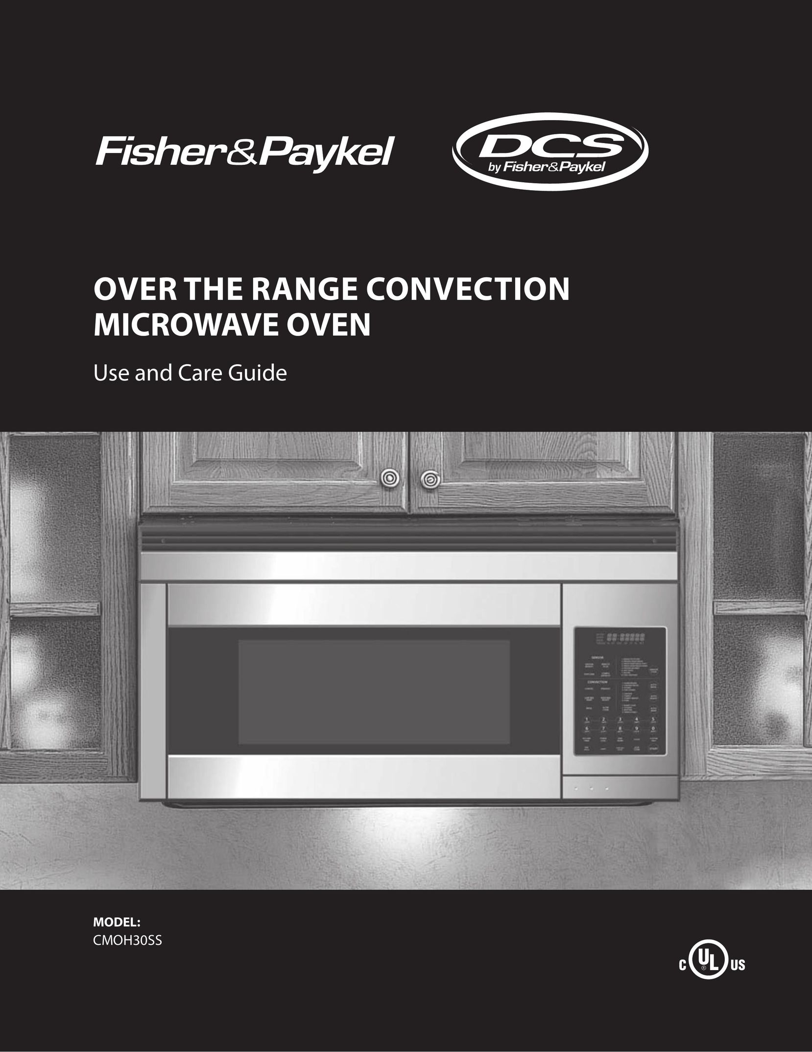 Fisher & Paykel CMOH30SS Microwave Oven User Manual