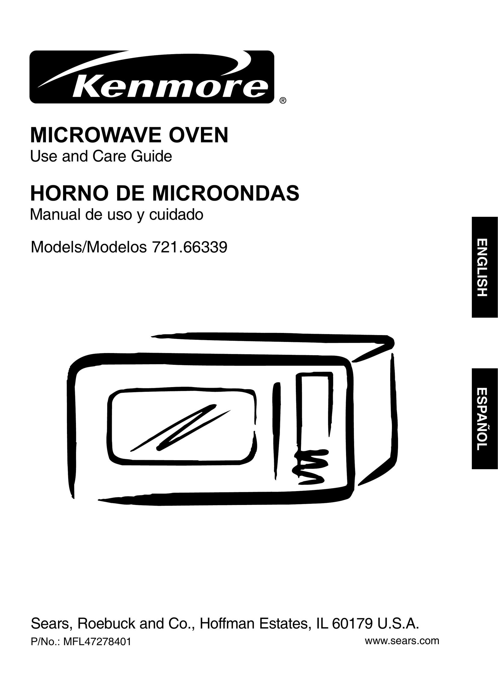 GE 721.66339 Microwave Oven User Manual