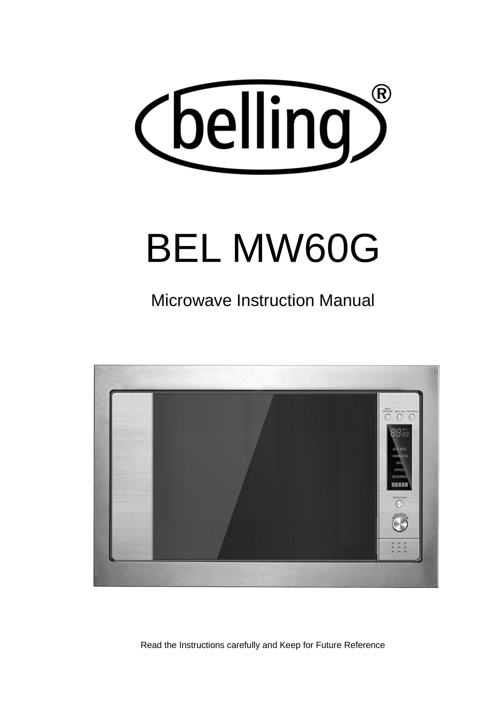 Glen Dimplex Home Appliances Ltd BEL MW60G Microwave Oven User Manual