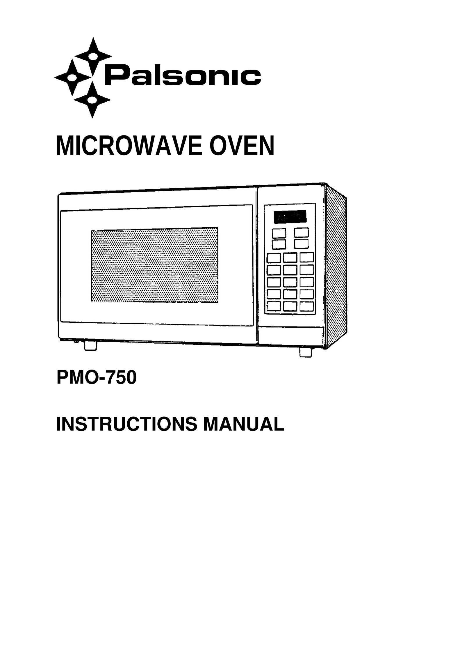 Palsonic PMO-750 Microwave Oven User Manual