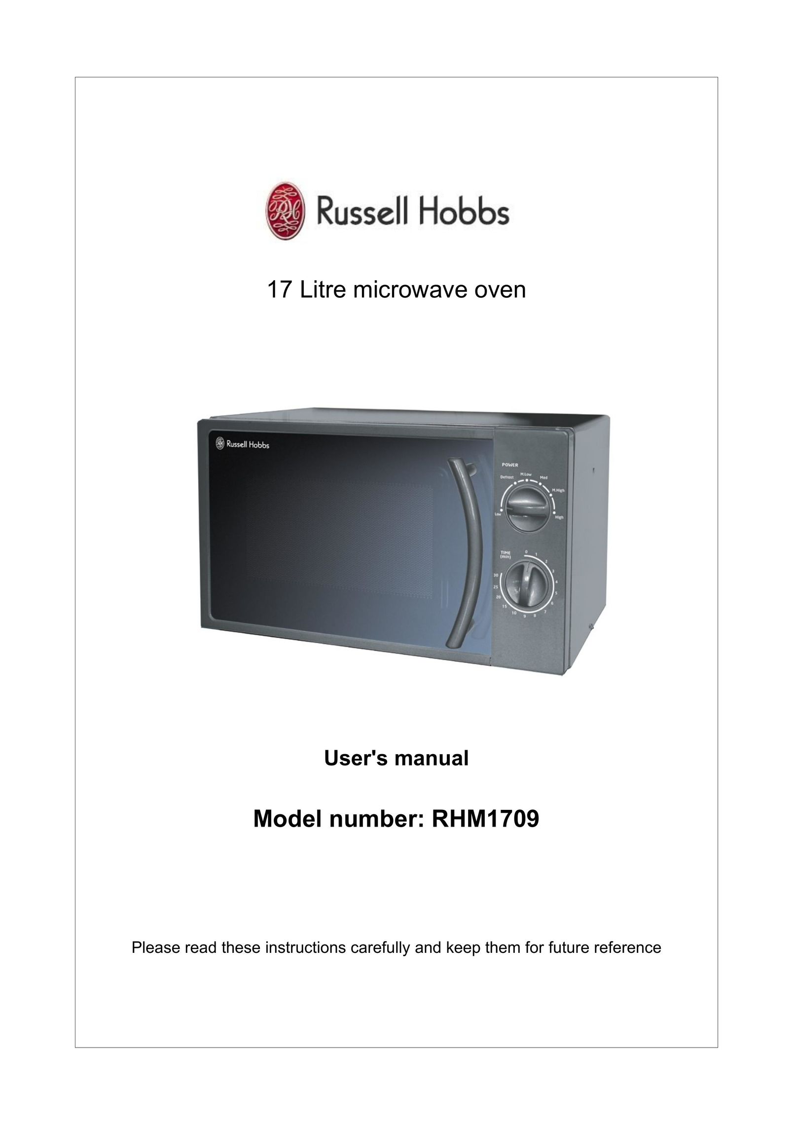 Russell Hobbs RHM1709 Microwave Oven User Manual
