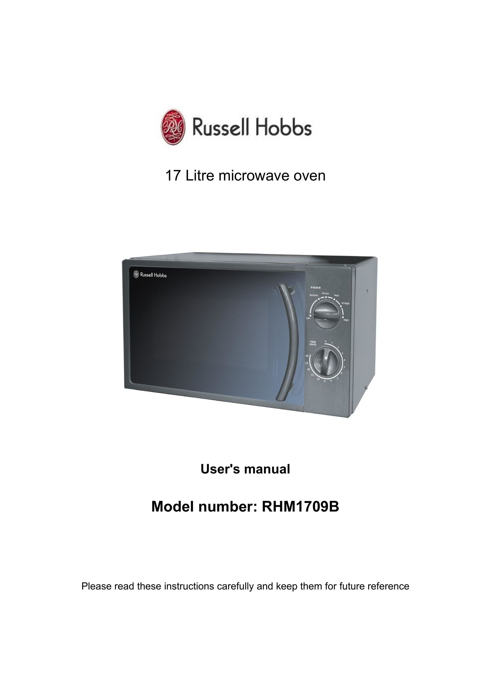 Russell Hobbs RHM1709B Microwave Oven User Manual
