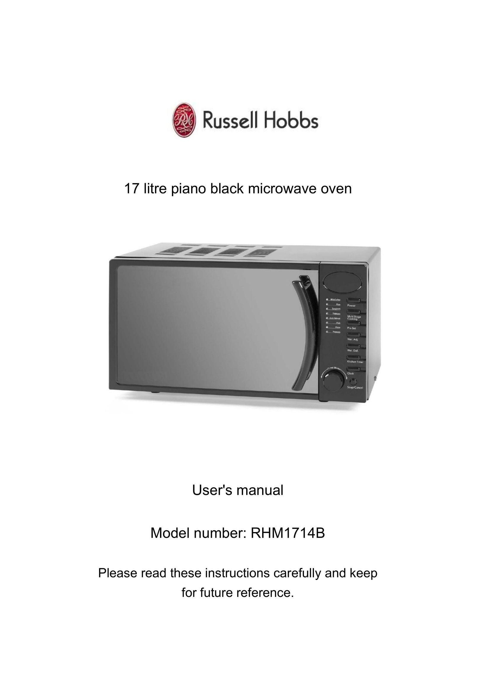 Russell Hobbs RHM1714B Microwave Oven User Manual