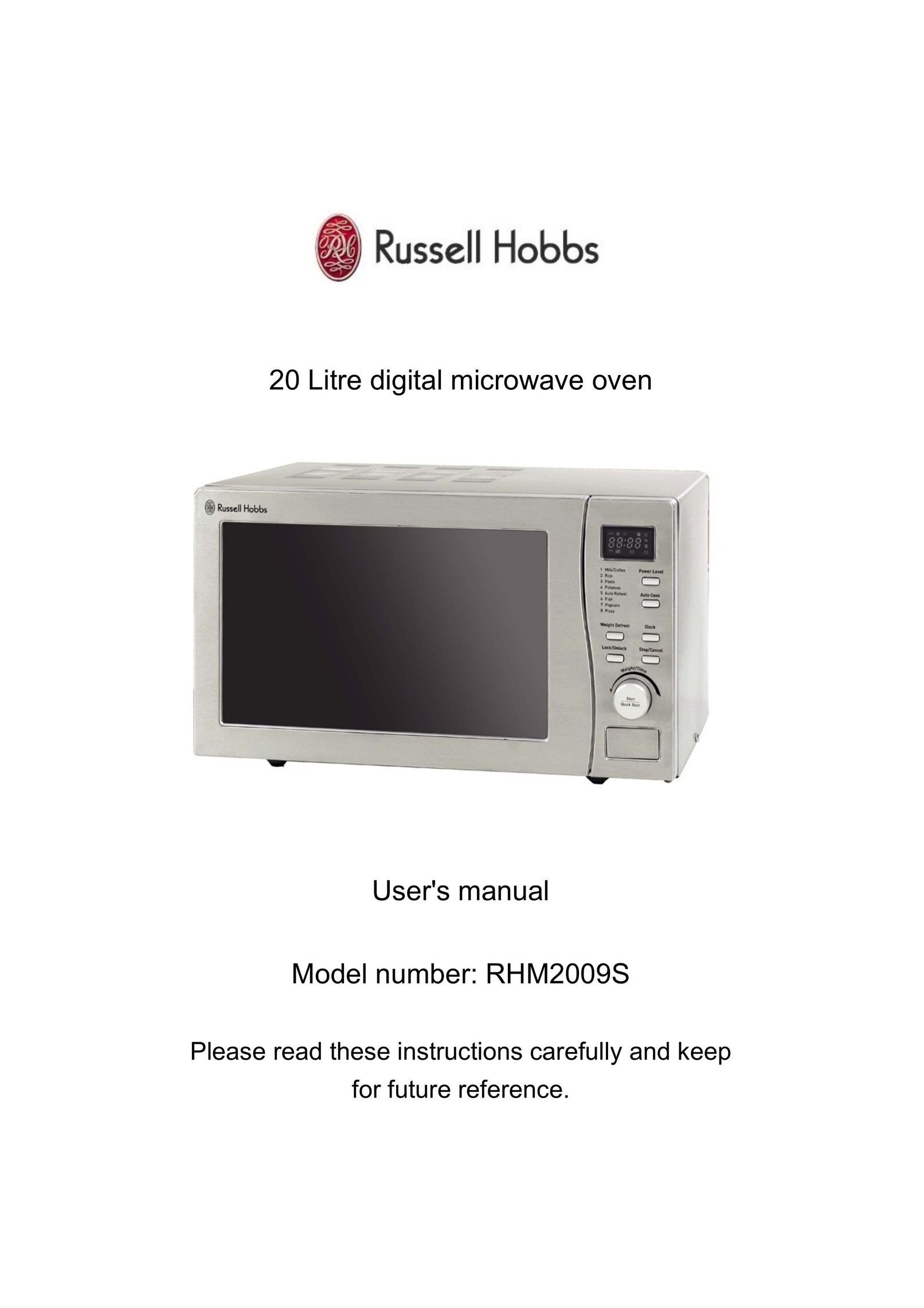 Russell Hobbs RHM2009S Microwave Oven User Manual
