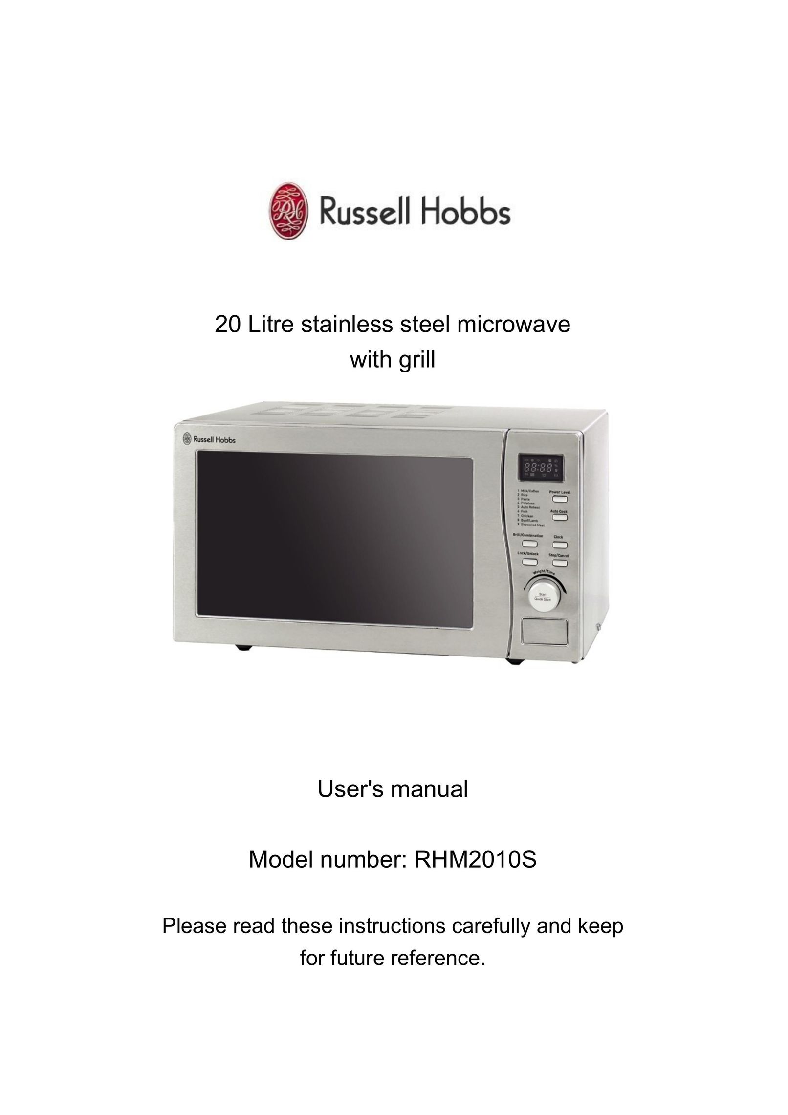 Russell Hobbs RHM2010S Microwave Oven User Manual