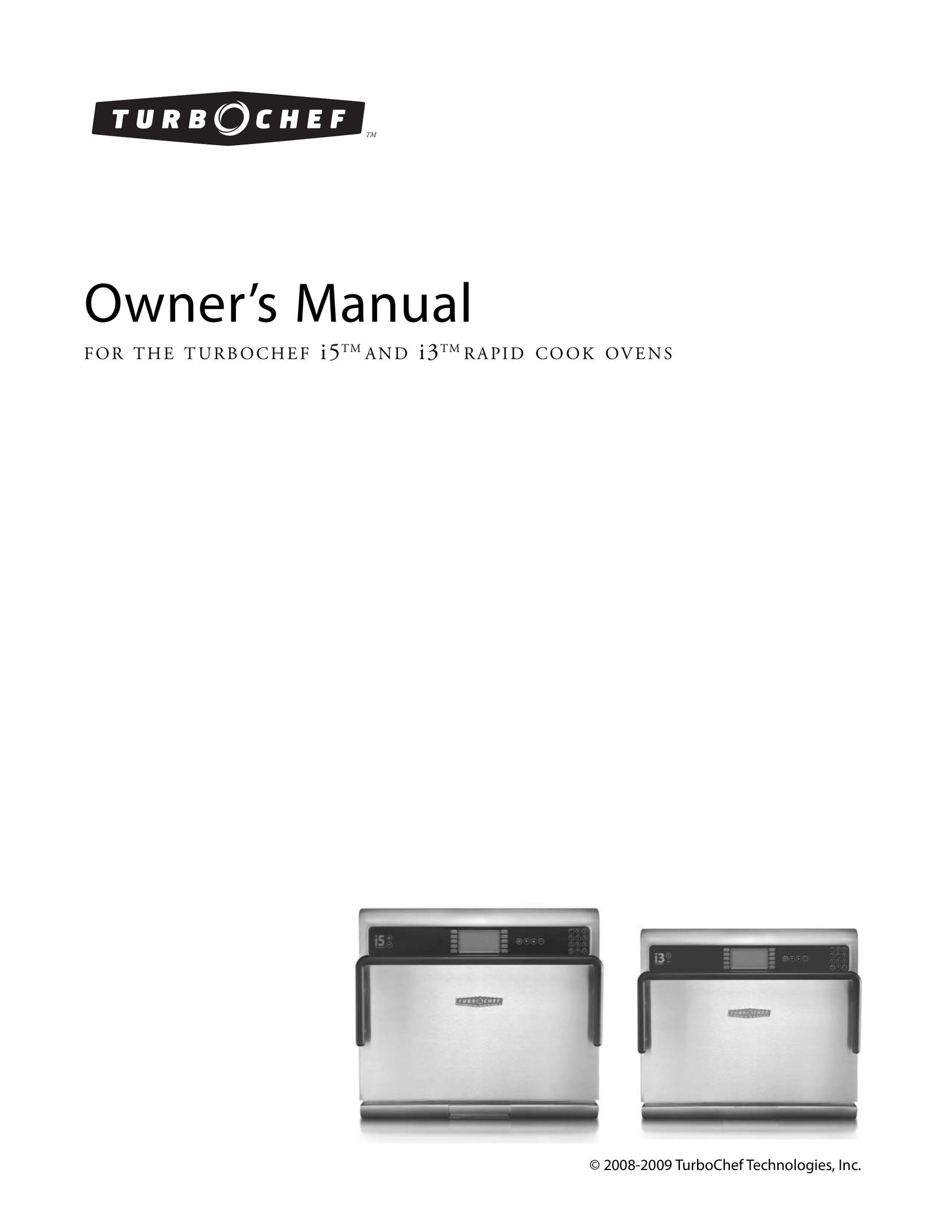 Turbo Chef Technologies i3 Microwave Oven User Manual