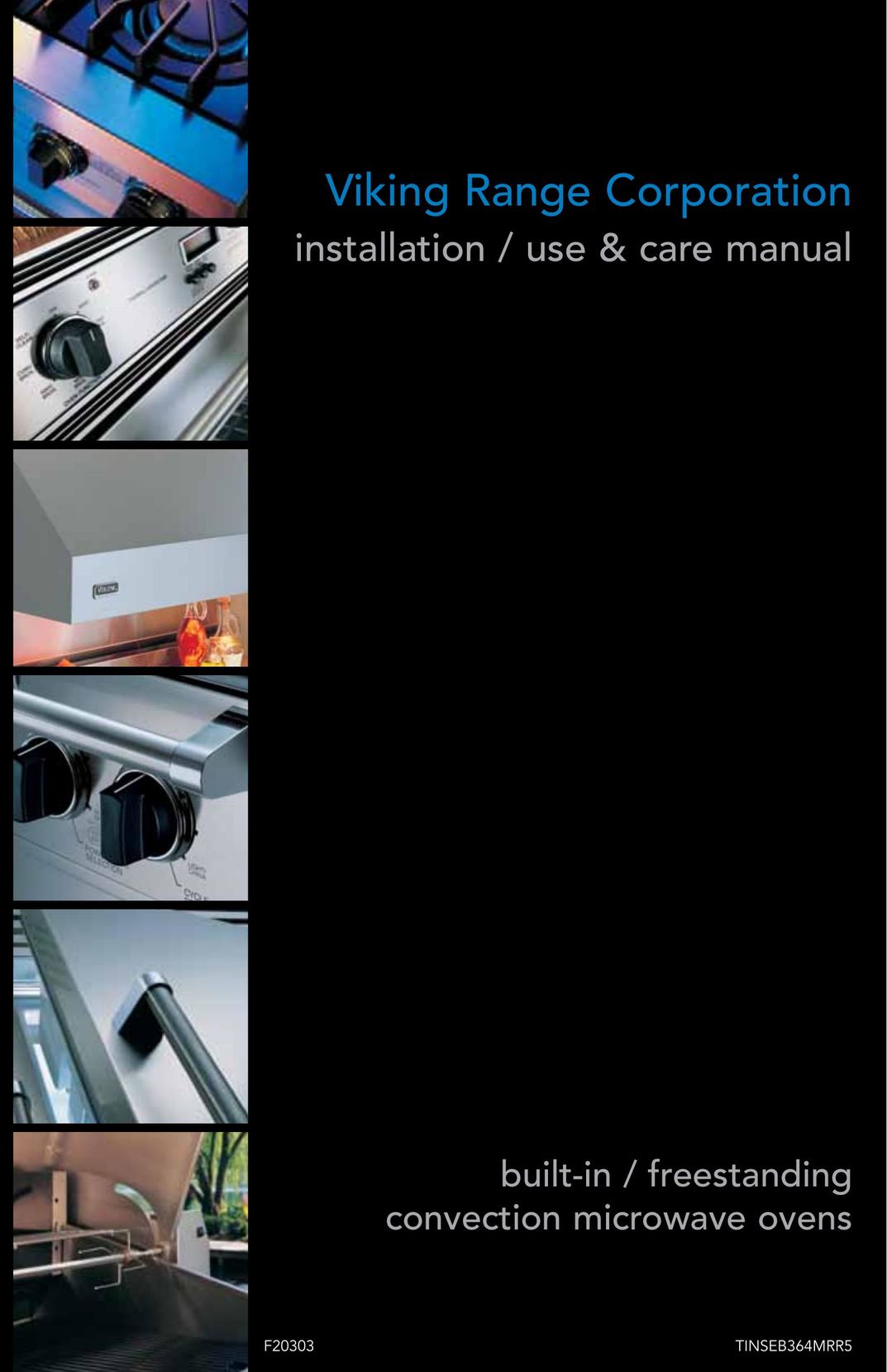 Viking F20303 Microwave Oven User Manual