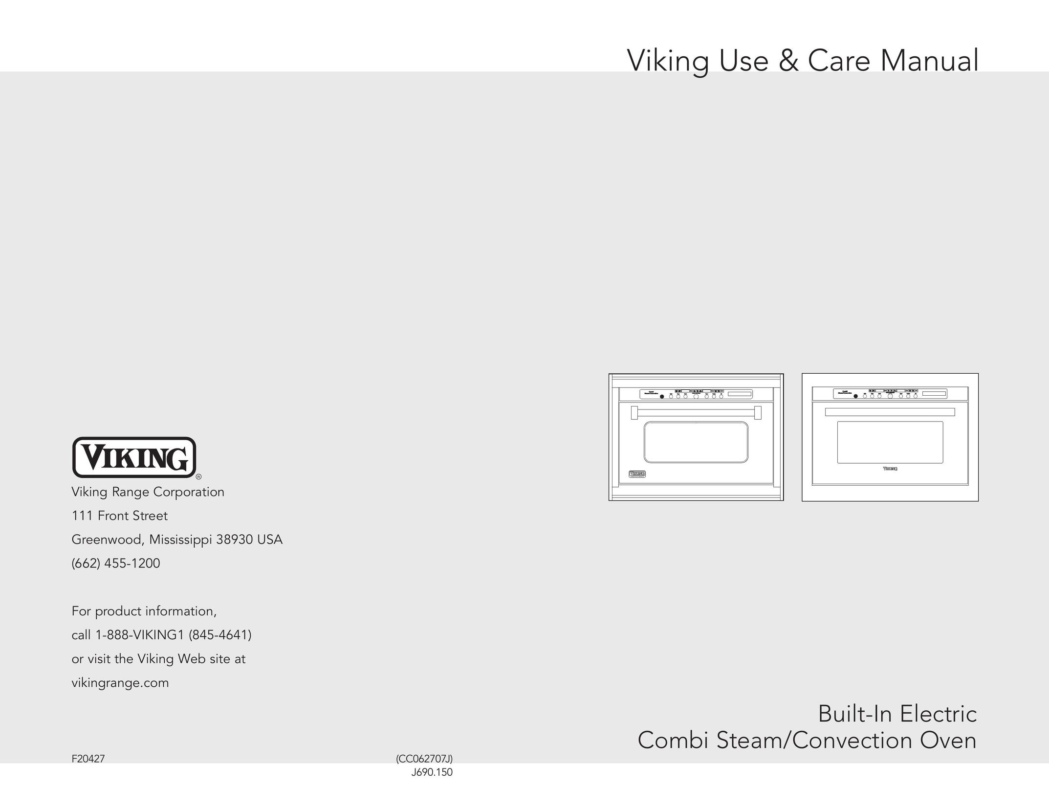 Viking J690.150 Microwave Oven User Manual