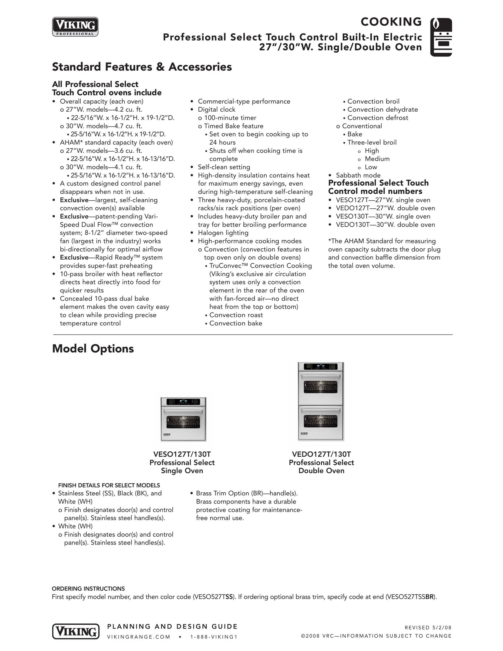 Viking O127T Microwave Oven User Manual