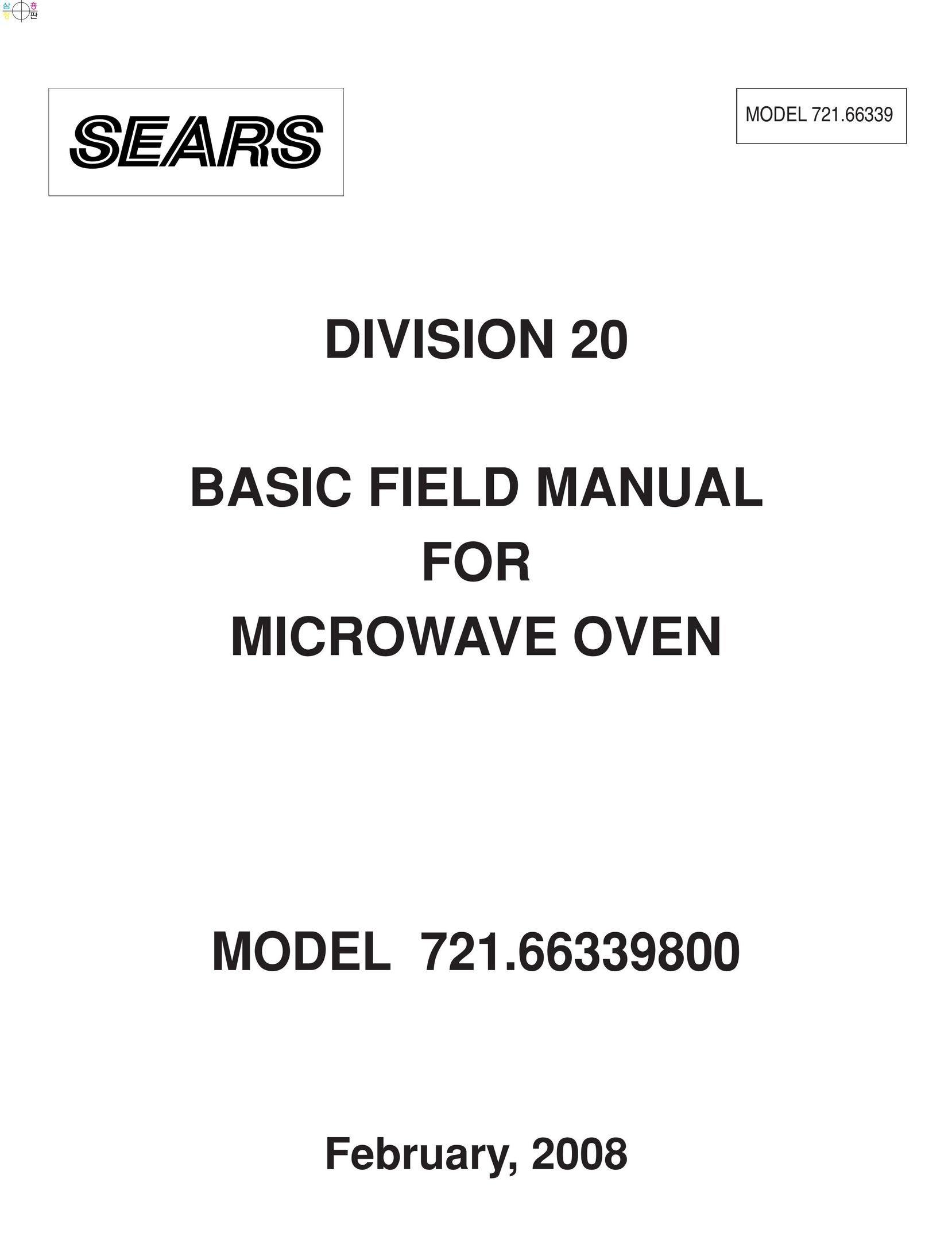 Whirlpool 721.663398 Microwave Oven User Manual