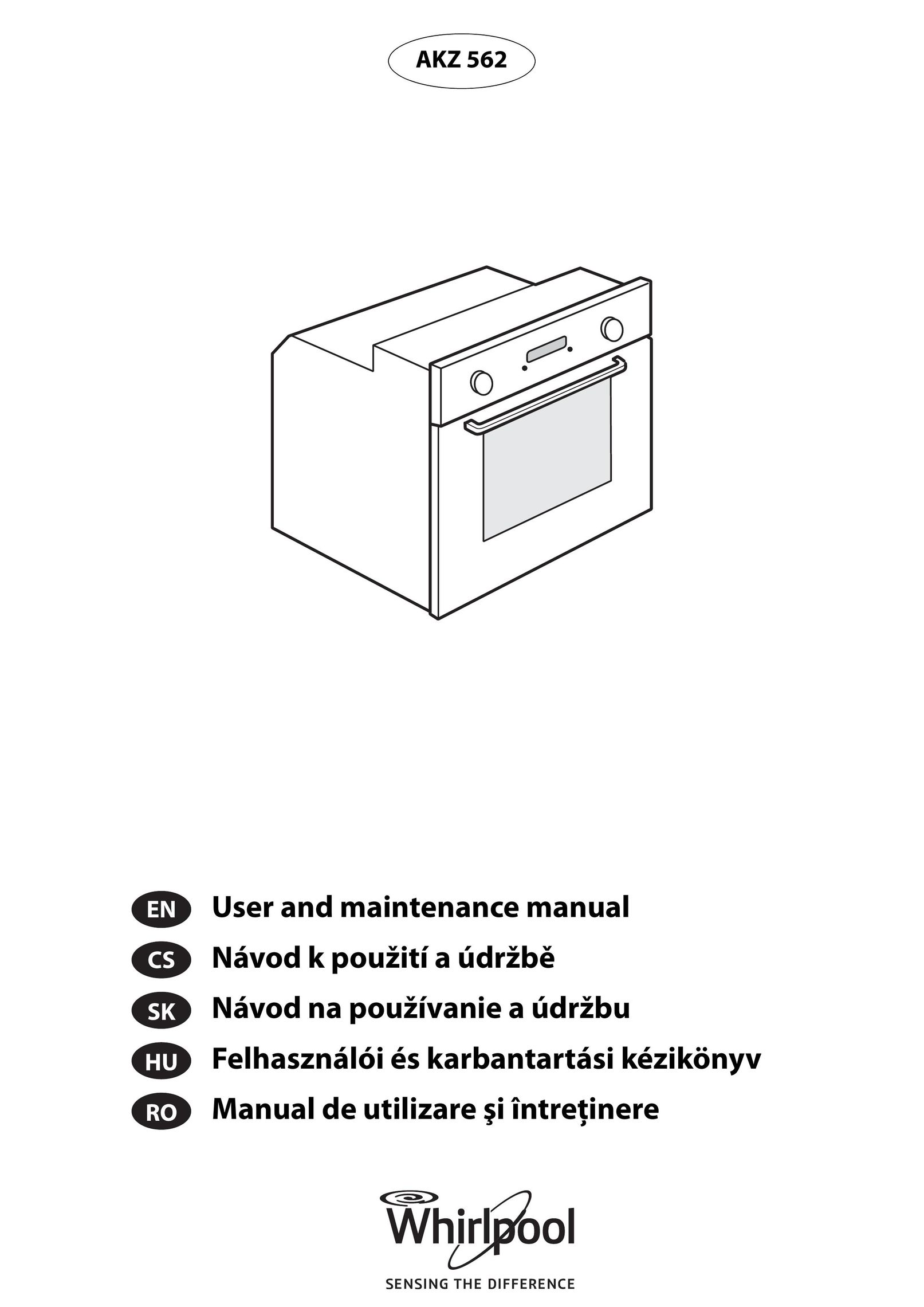 Whirlpool AKZ 562 Microwave Oven User Manual