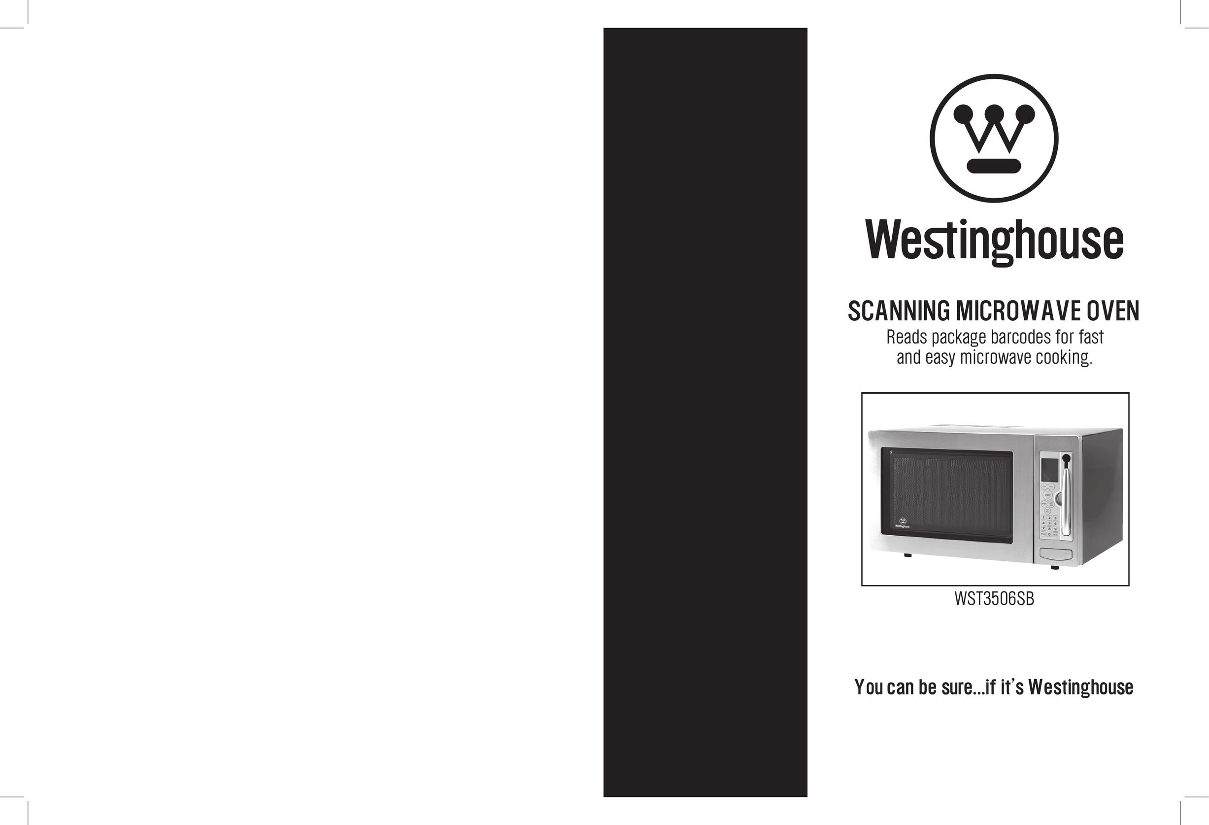 White-Westinghouse WST3506SB Microwave Oven User Manual