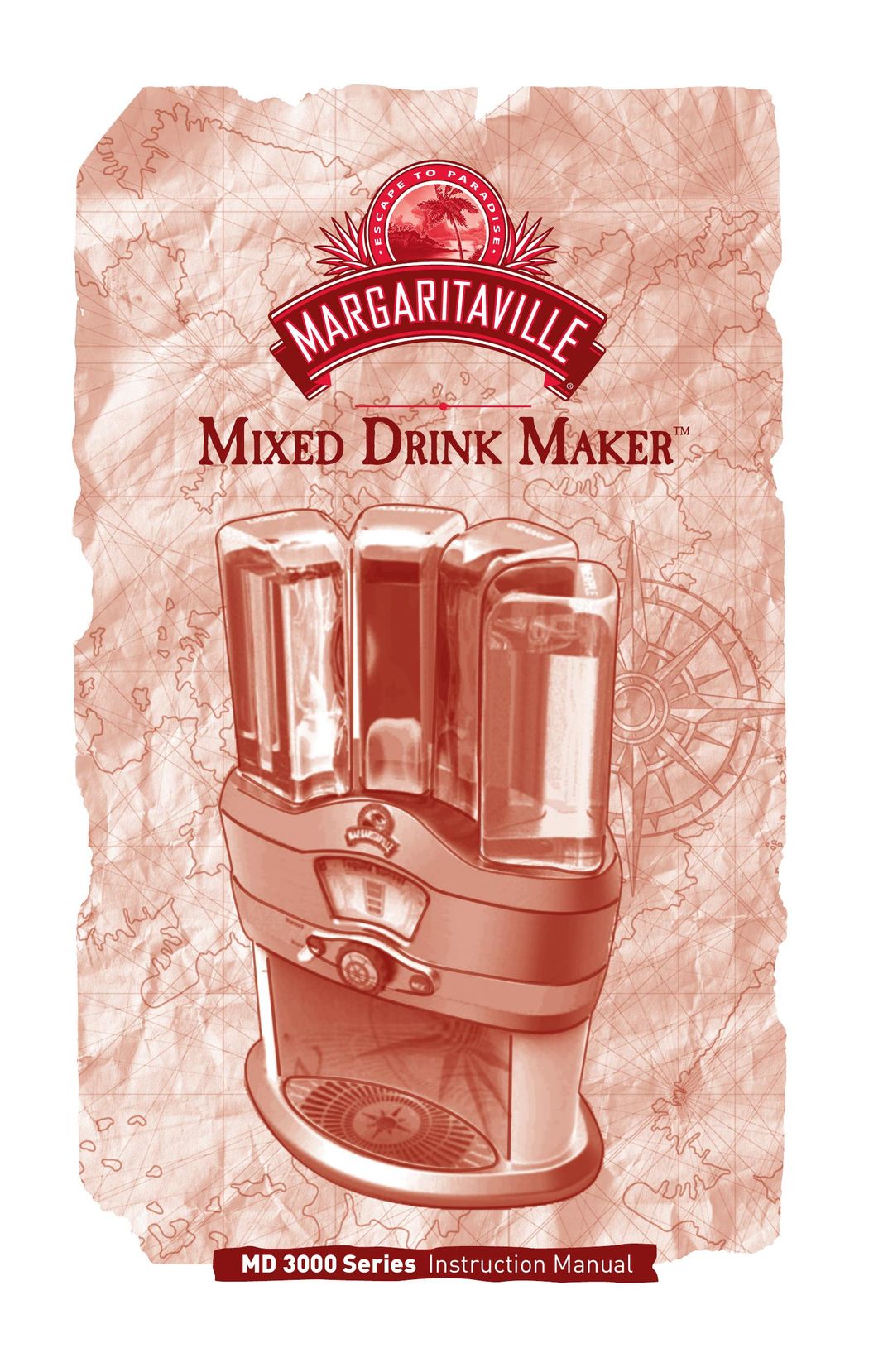 Margaritaville MD 3000 Series Mixer User Manual