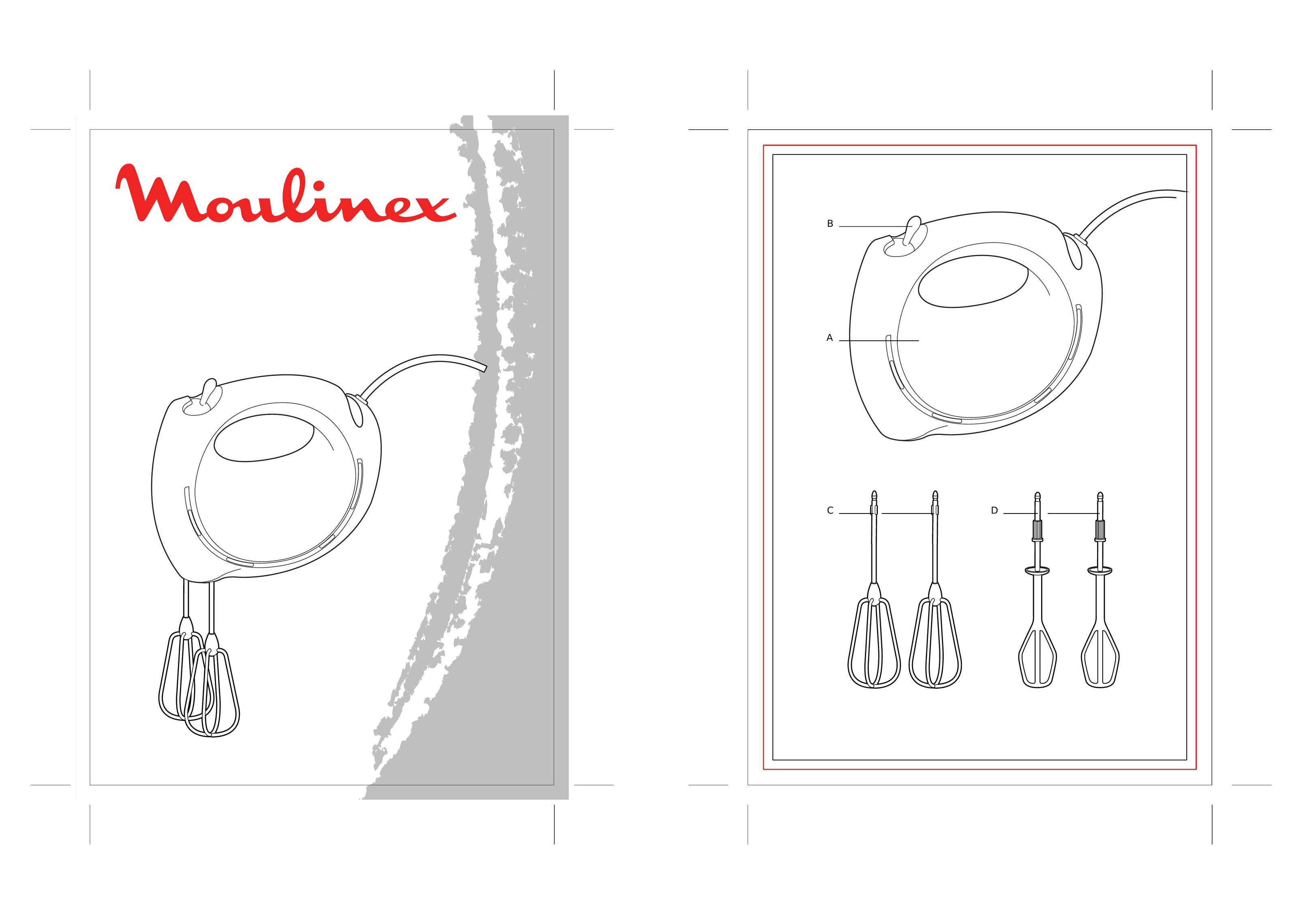 Moulinex hand-mixer Mixer User Manual