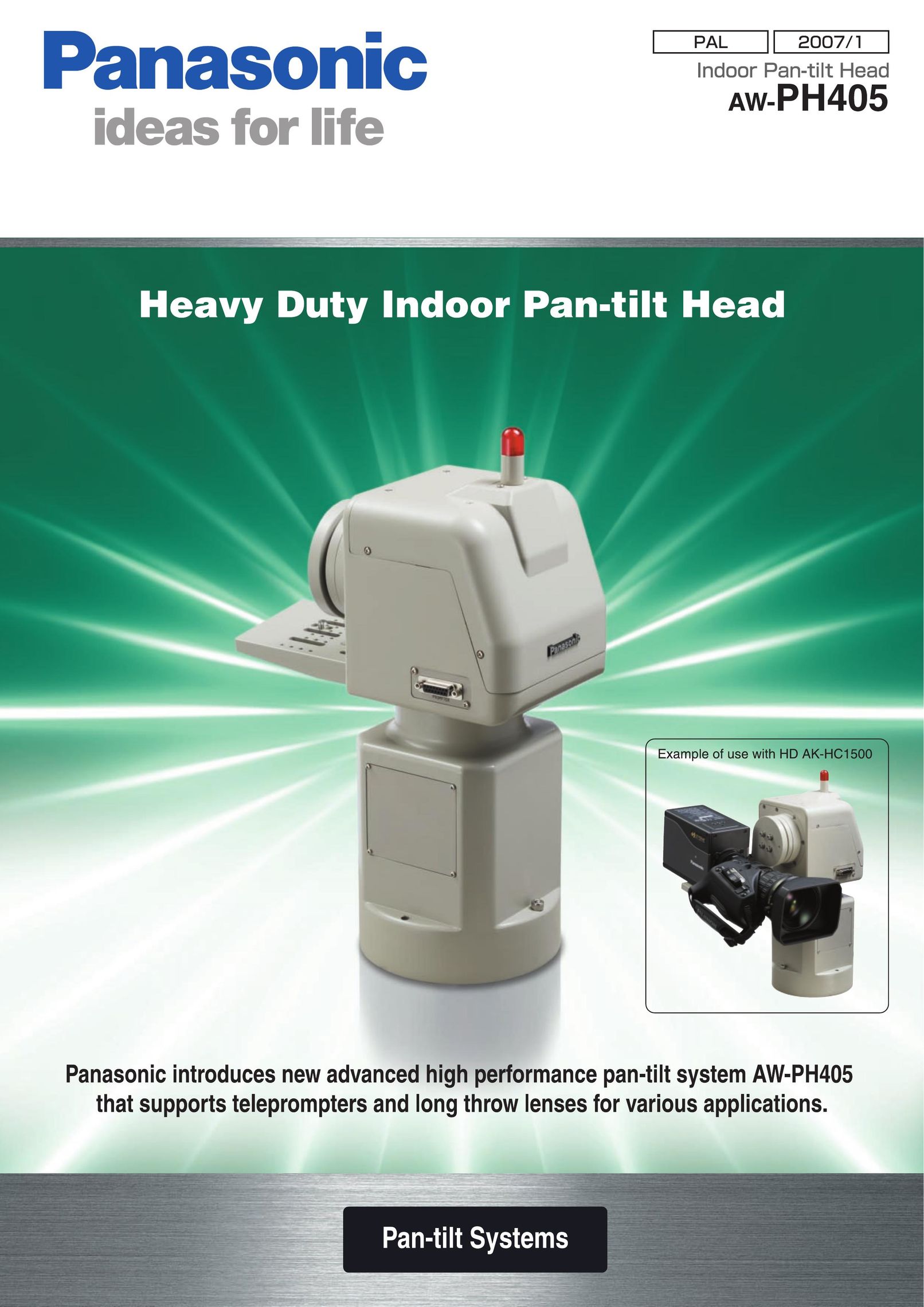 Panasonic AW-PH405 Mixer User Manual
