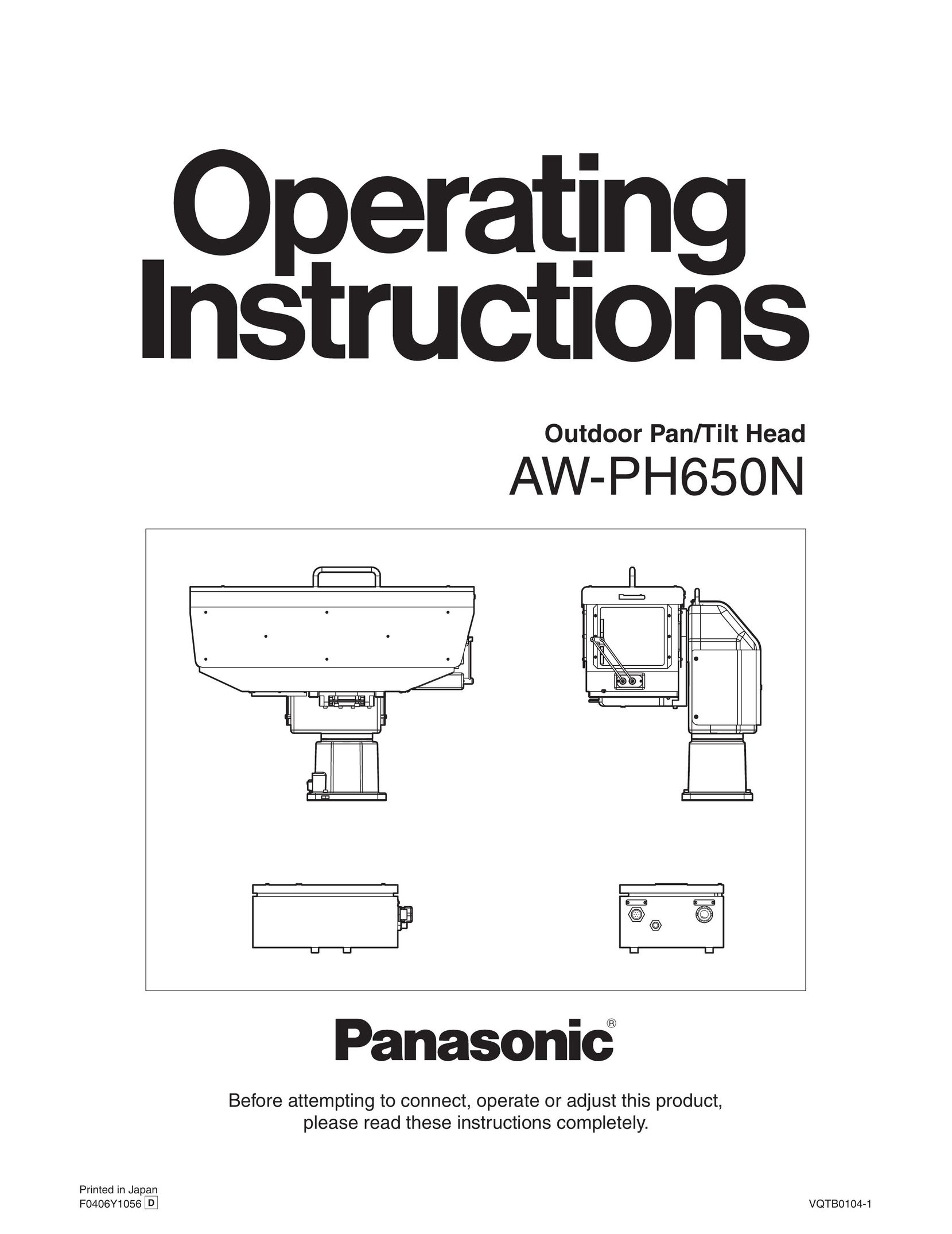 Panasonic AW-PH650N Mixer User Manual
