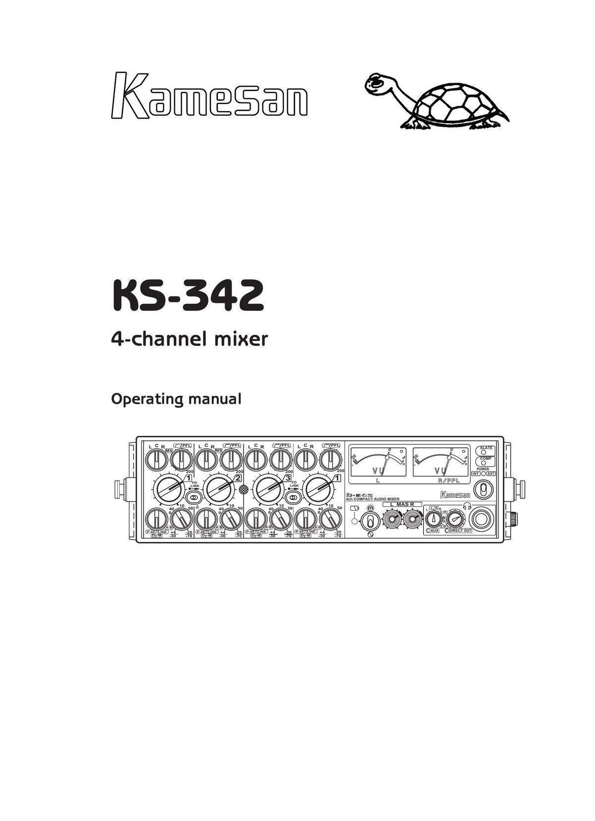 Sigma KS-342 Mixer User Manual