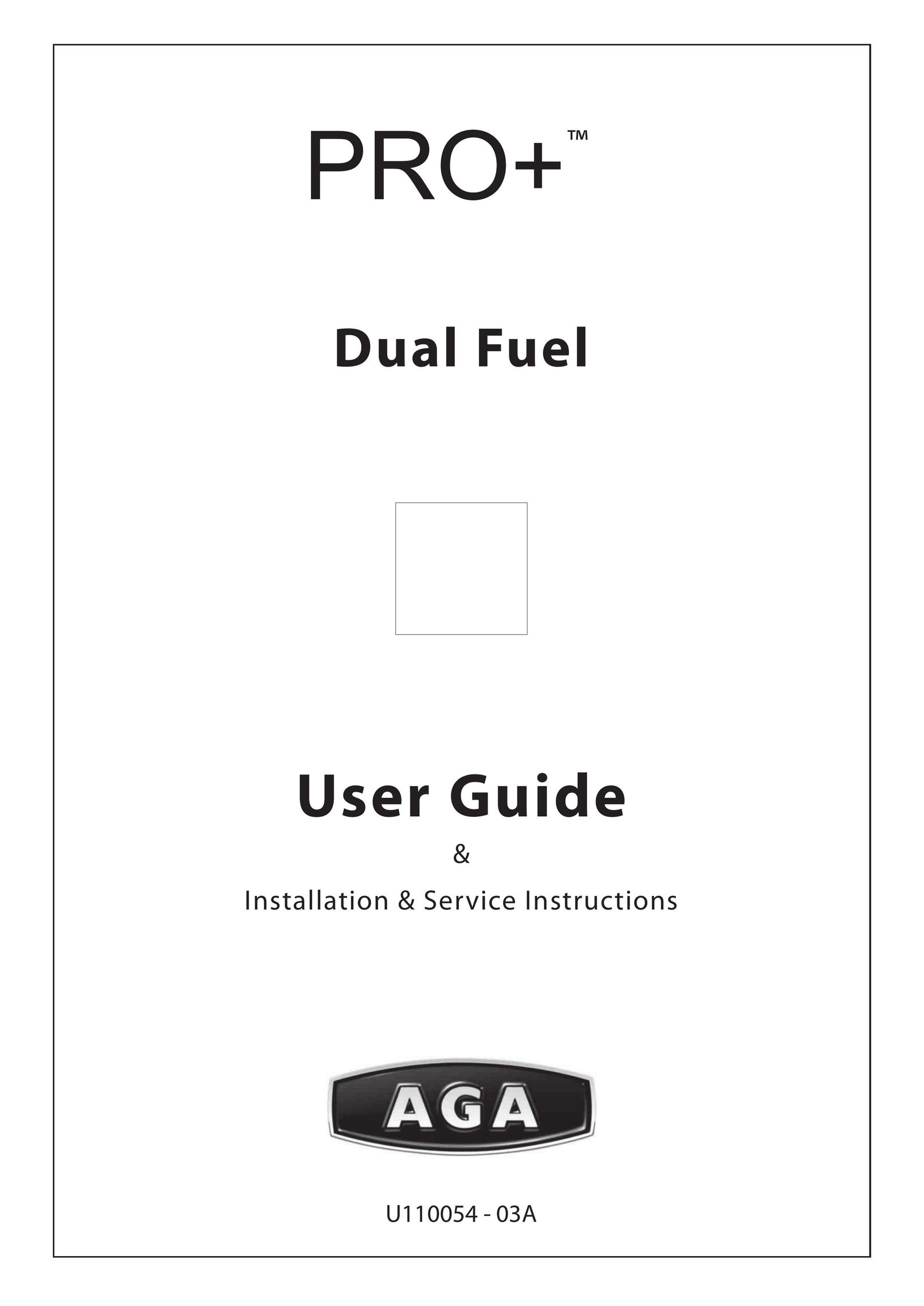 Aga Ranges U110054 - 03A Oven User Manual