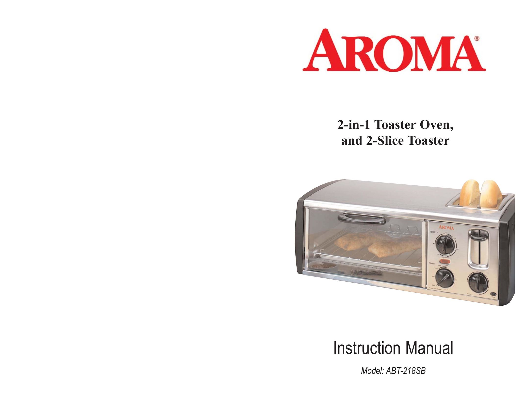 Aroma ABT-218SB Oven User Manual