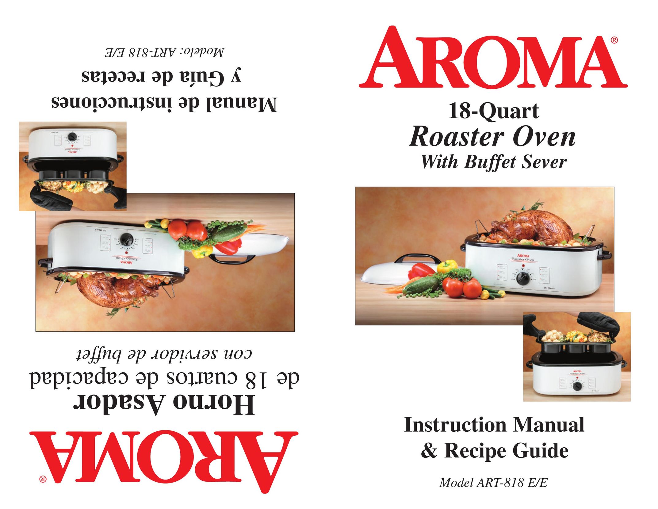 Aroma ART-818 E/E Oven User Manual