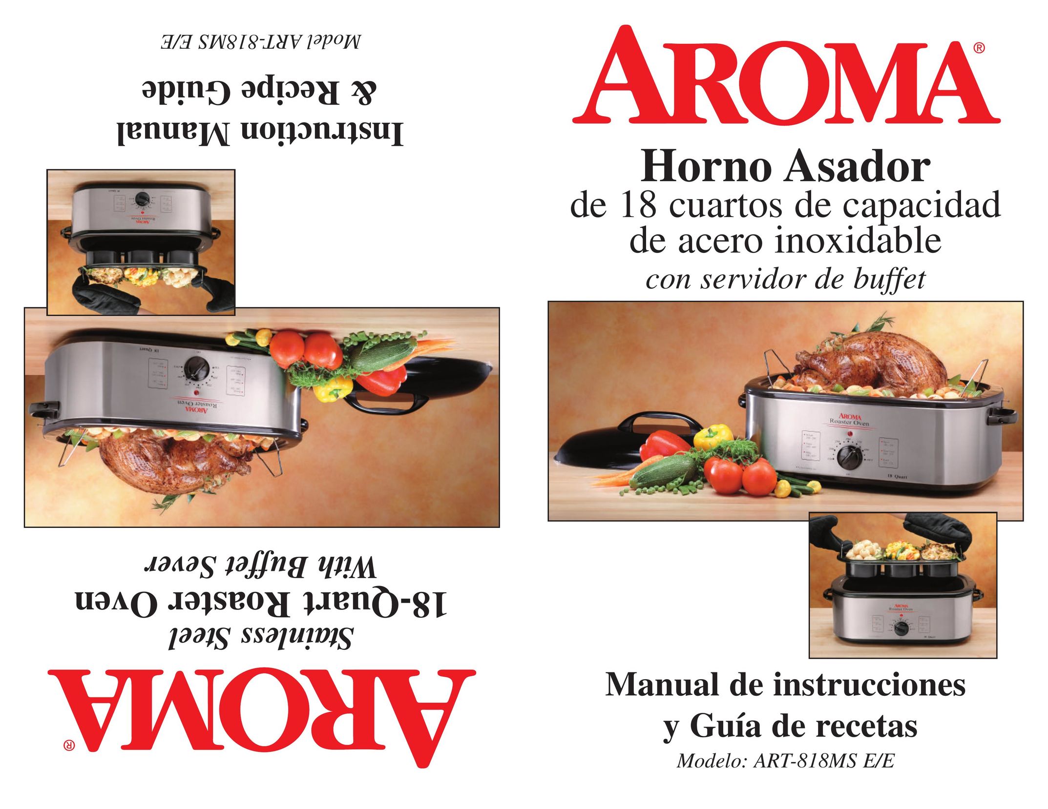 Aroma ART-818MS Oven User Manual