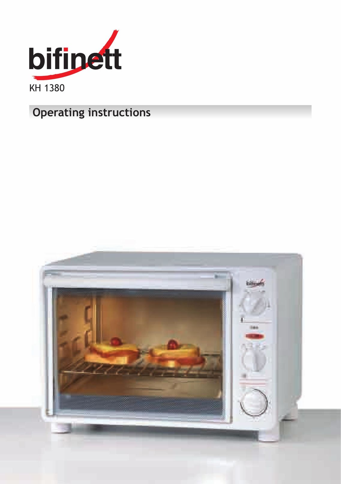 Bifinett KH 1380 Oven User Manual