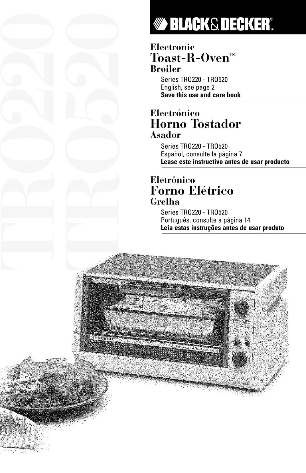 Black & Decker TRO220 Oven User Manual