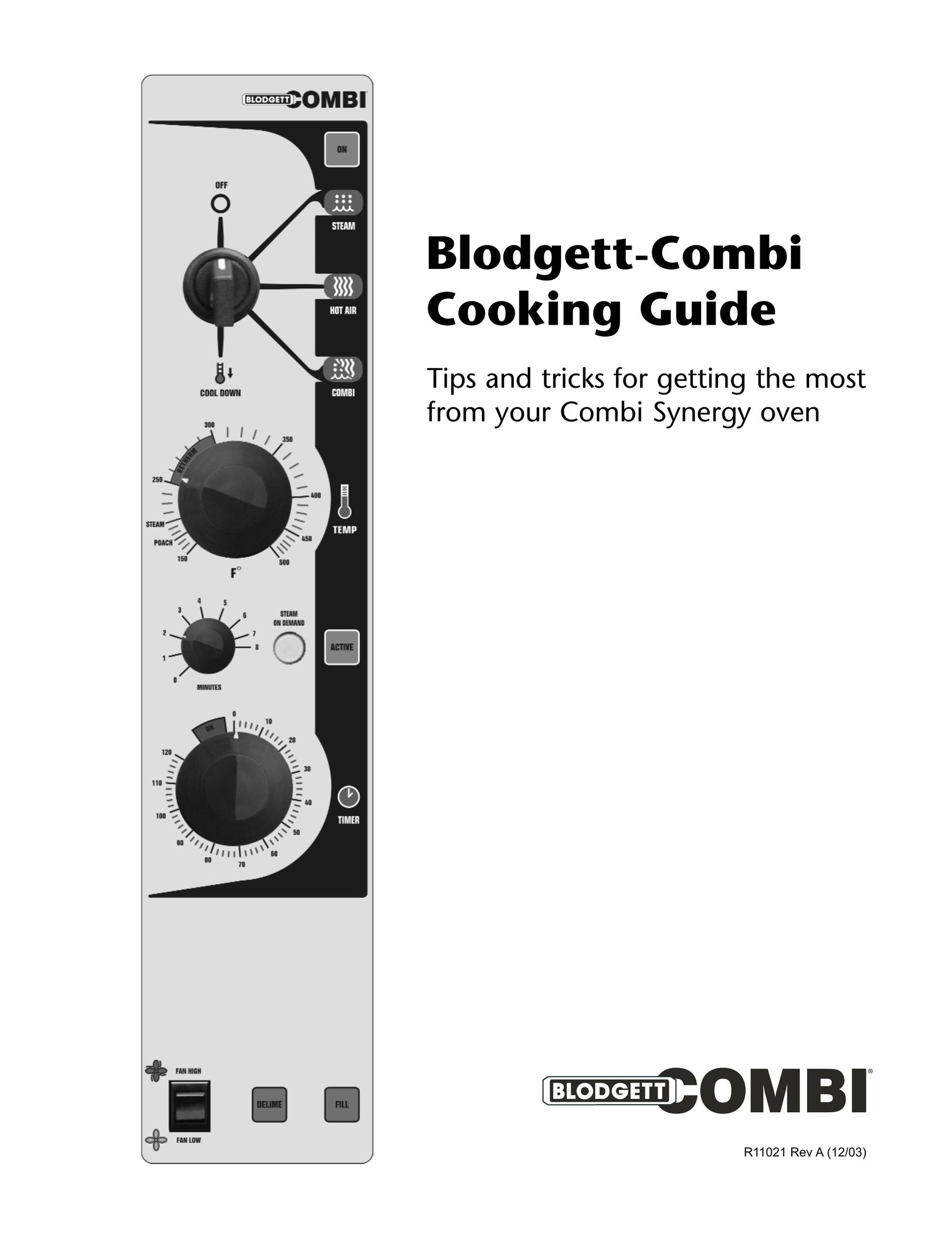 Blodgett R11021 Oven User Manual