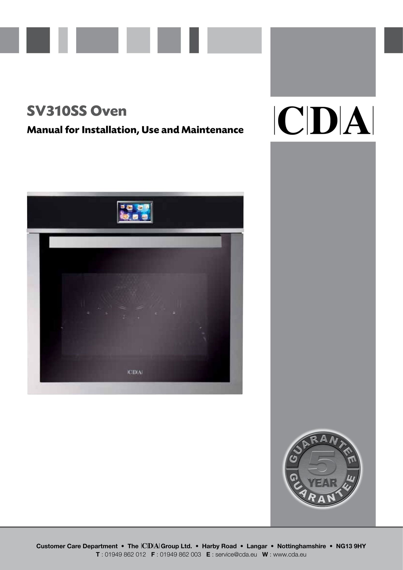 CDA SV310SS Oven User Manual