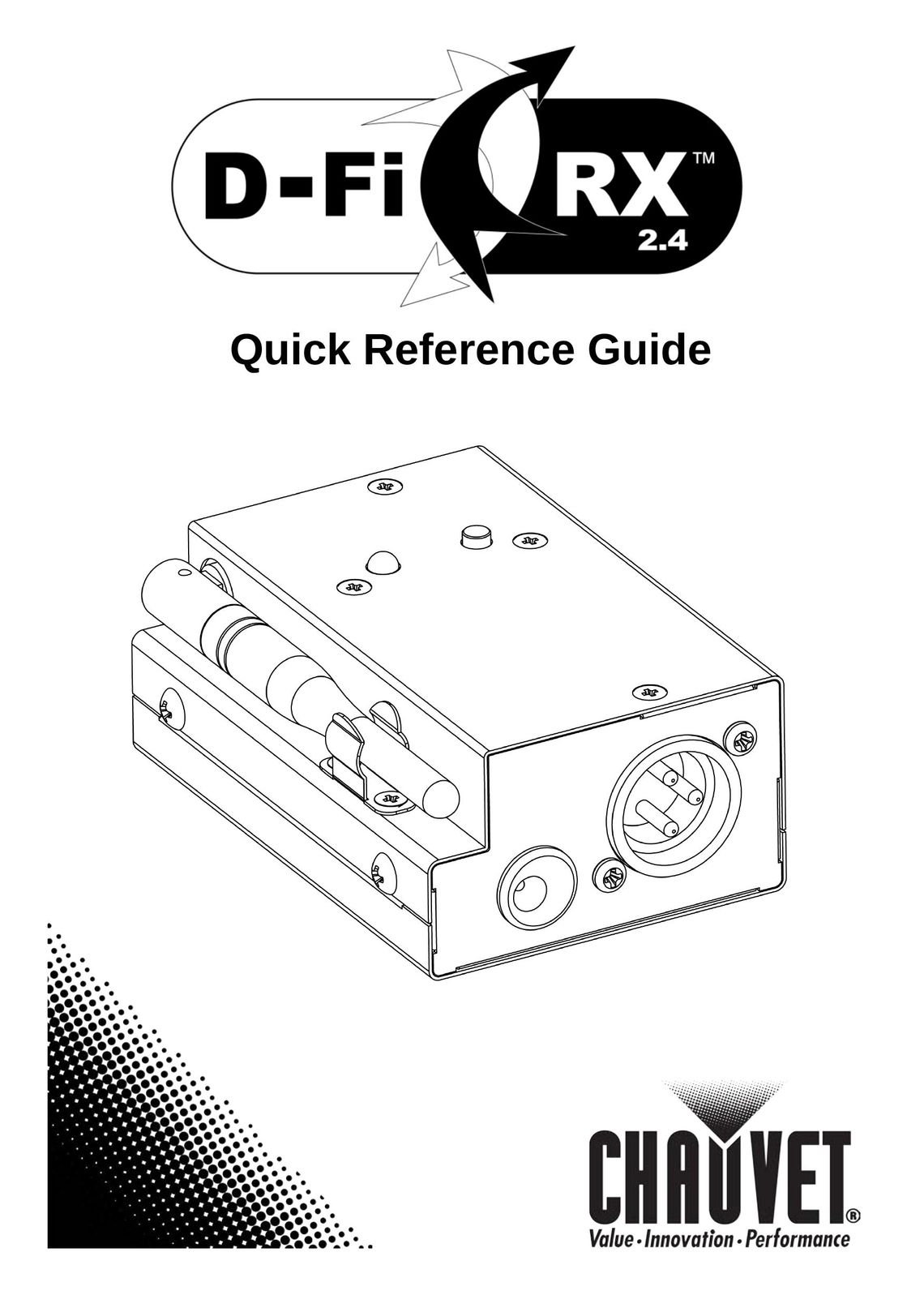 Chauvet D-Fi 2.4 Rx Oven User Manual