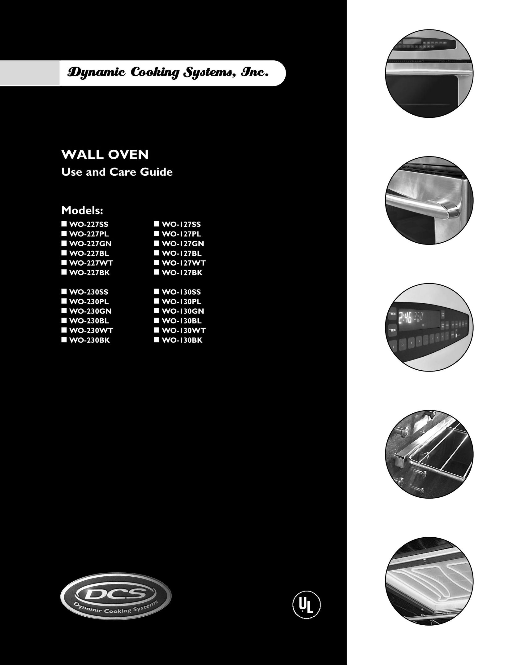 DCS WO-130BK Oven User Manual
