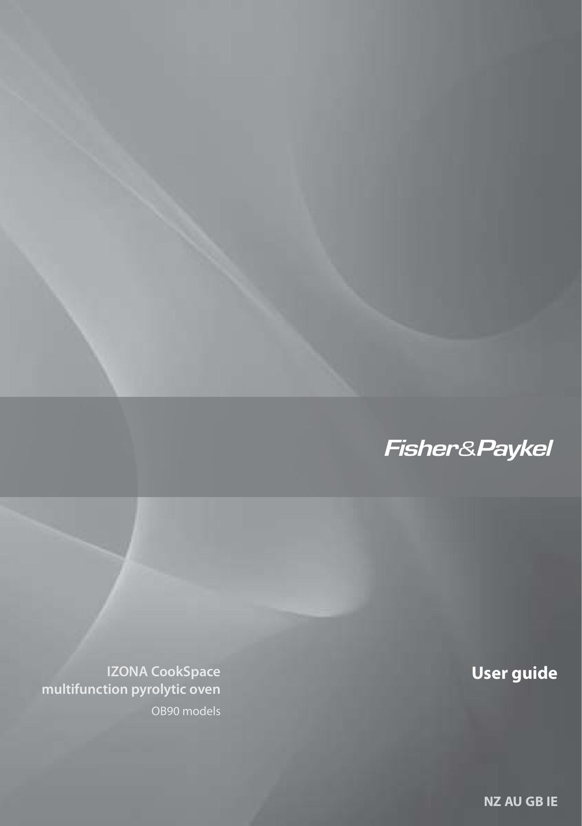 Fisher & Paykel OB90 Oven User Manual