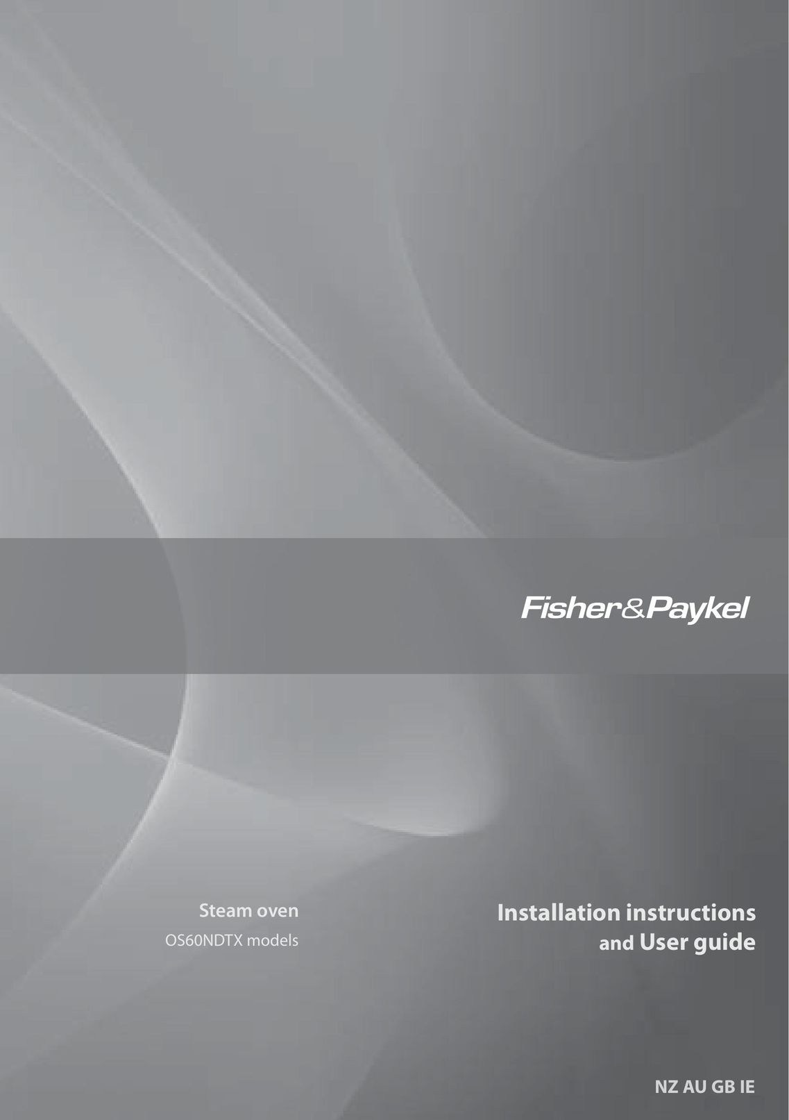 Fisher & Paykel OS60NDTX Oven User Manual