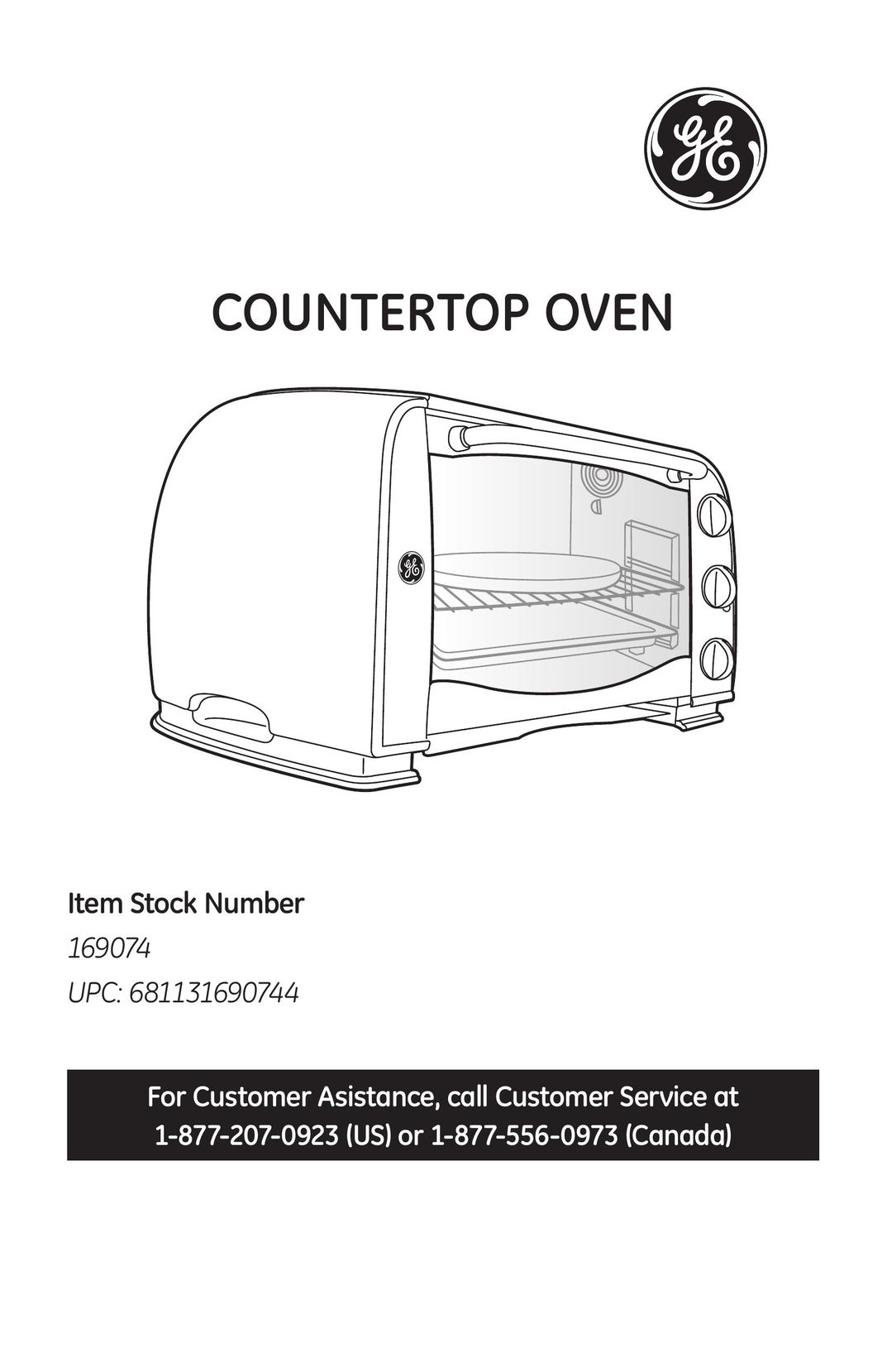 GE 169074 Oven User Manual