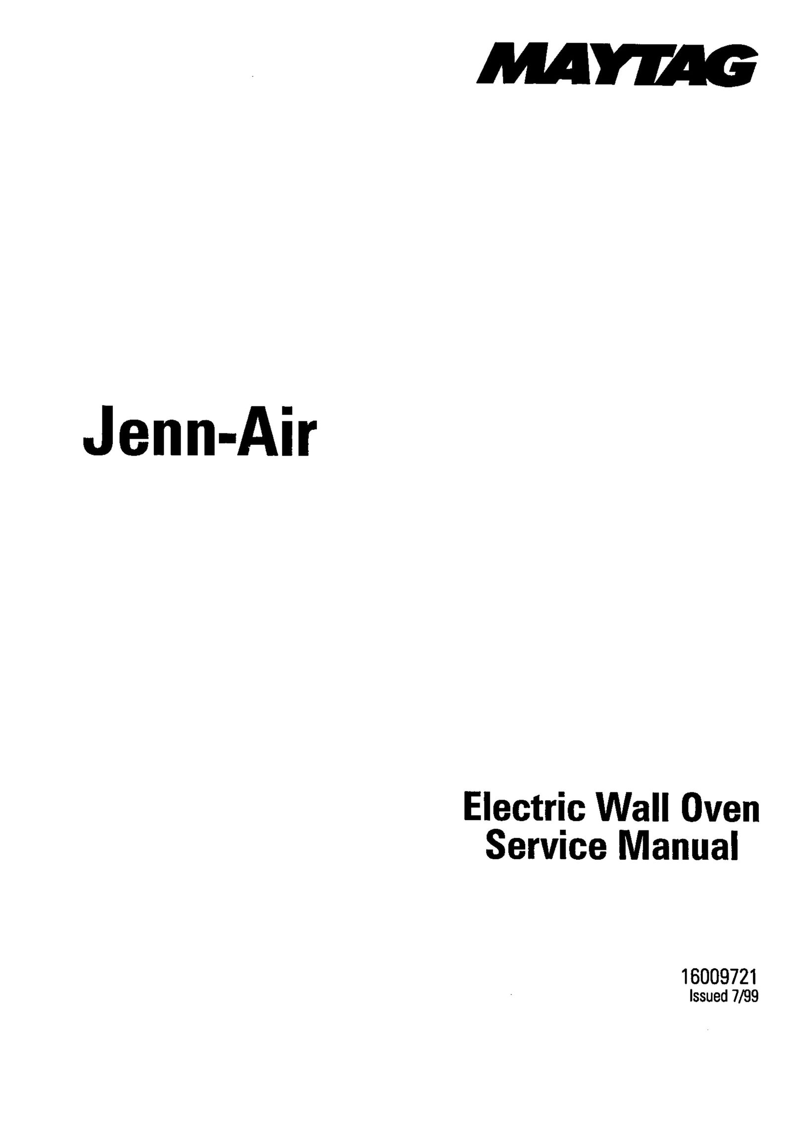 Jenn-Air JJW8527 Oven User Manual