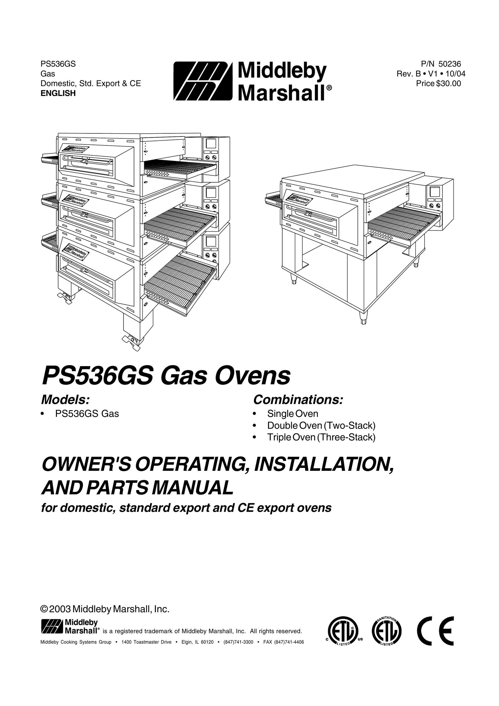 Leupold PS536GS Oven User Manual