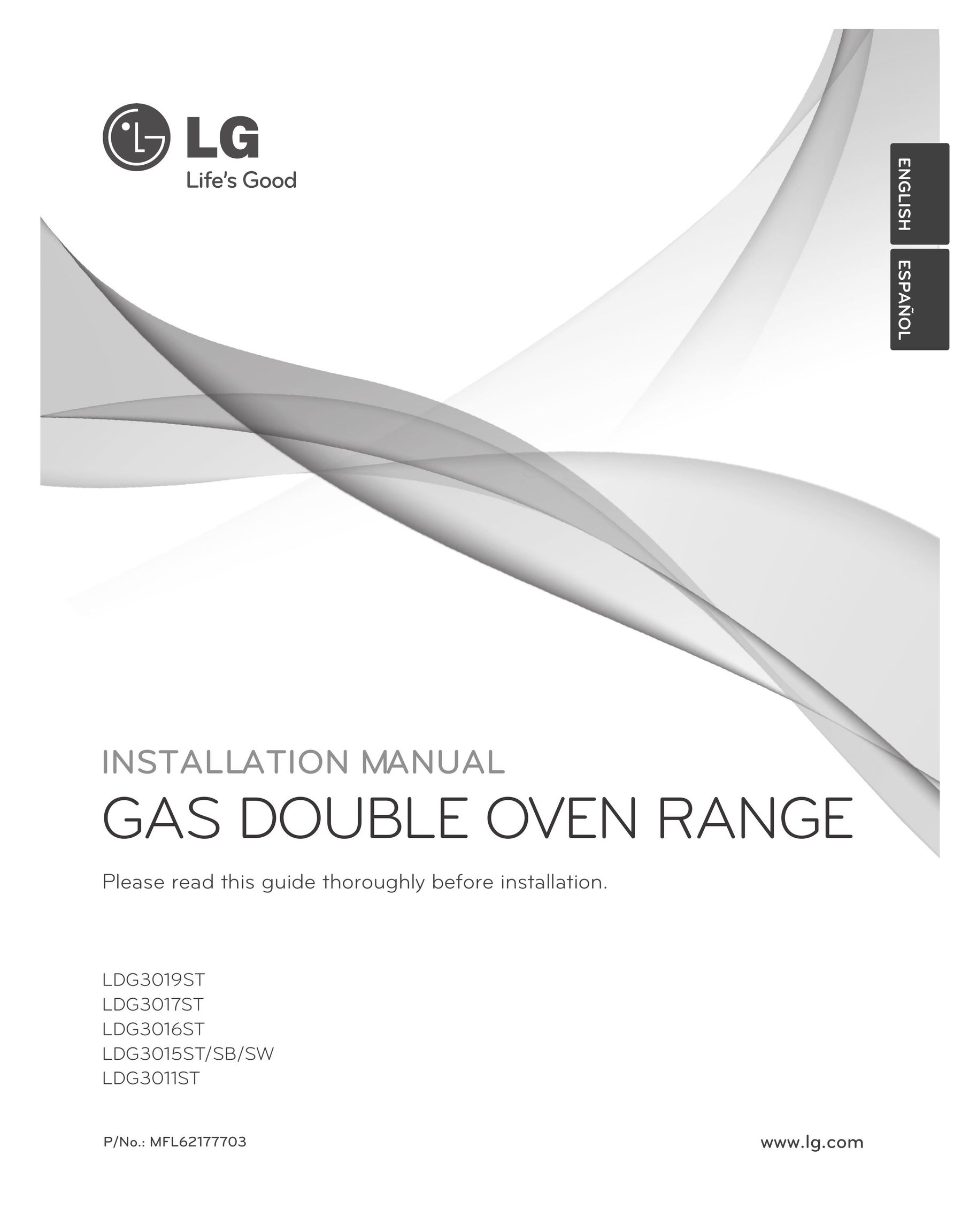 LG Electronics LDG3011ST Oven User Manual