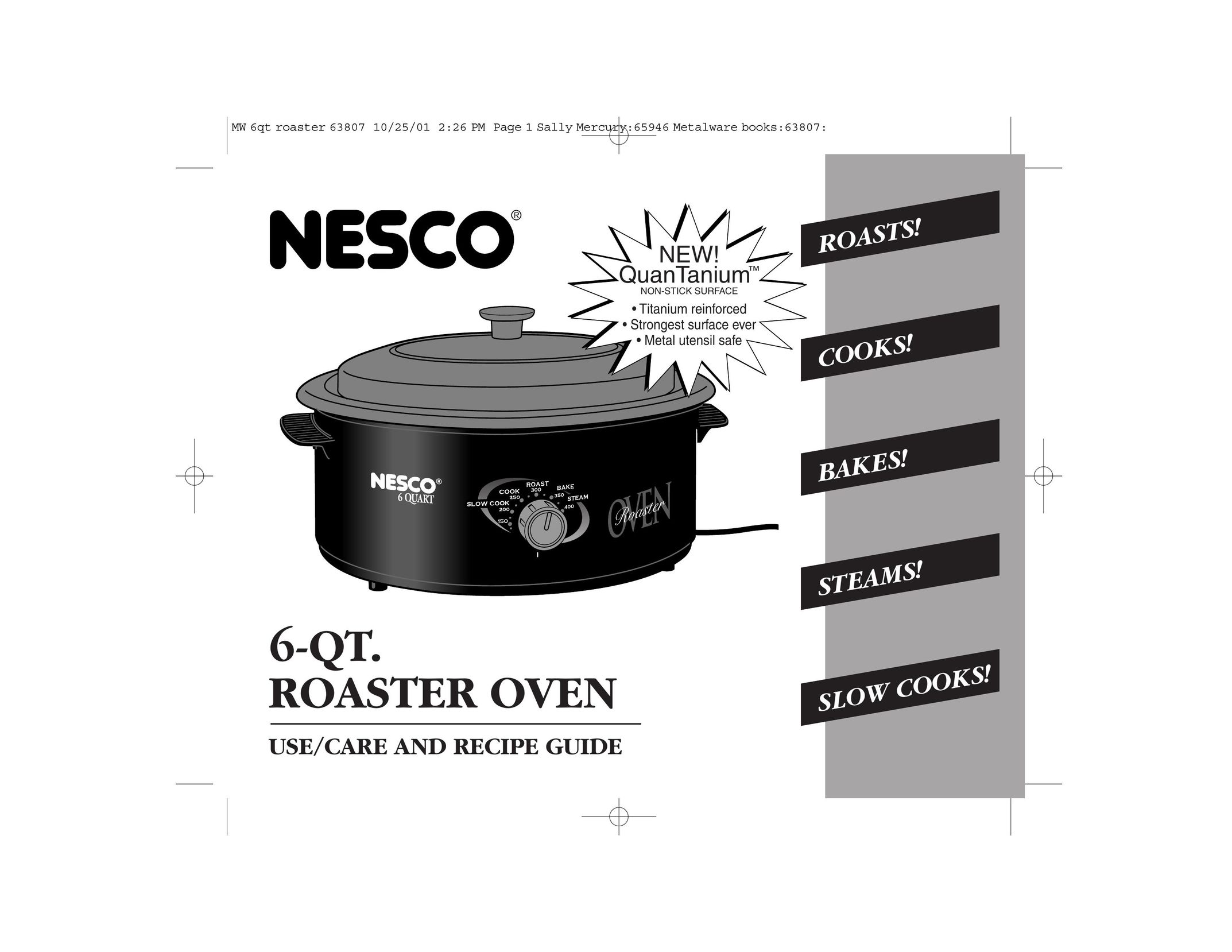 Nesco 6-QT Oven User Manual