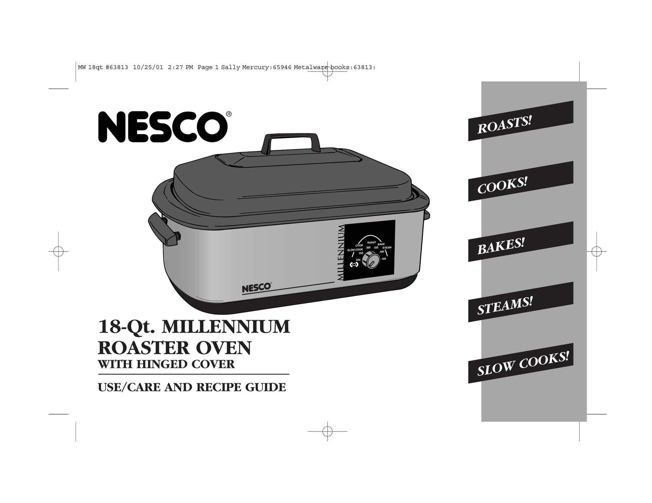 Nesco Roaster Oven Oven User Manual