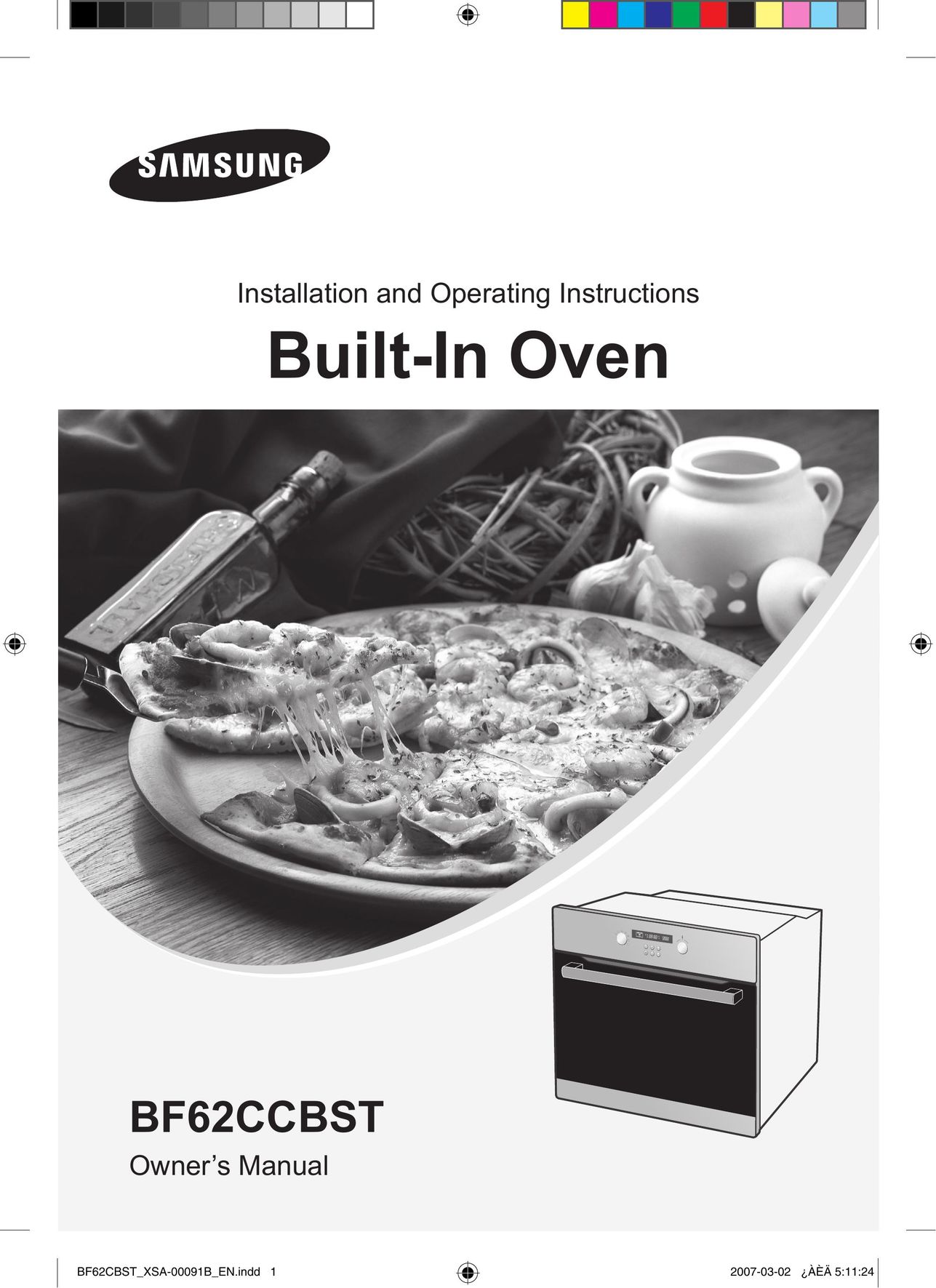 Samsung BF62CCBST Oven User Manual