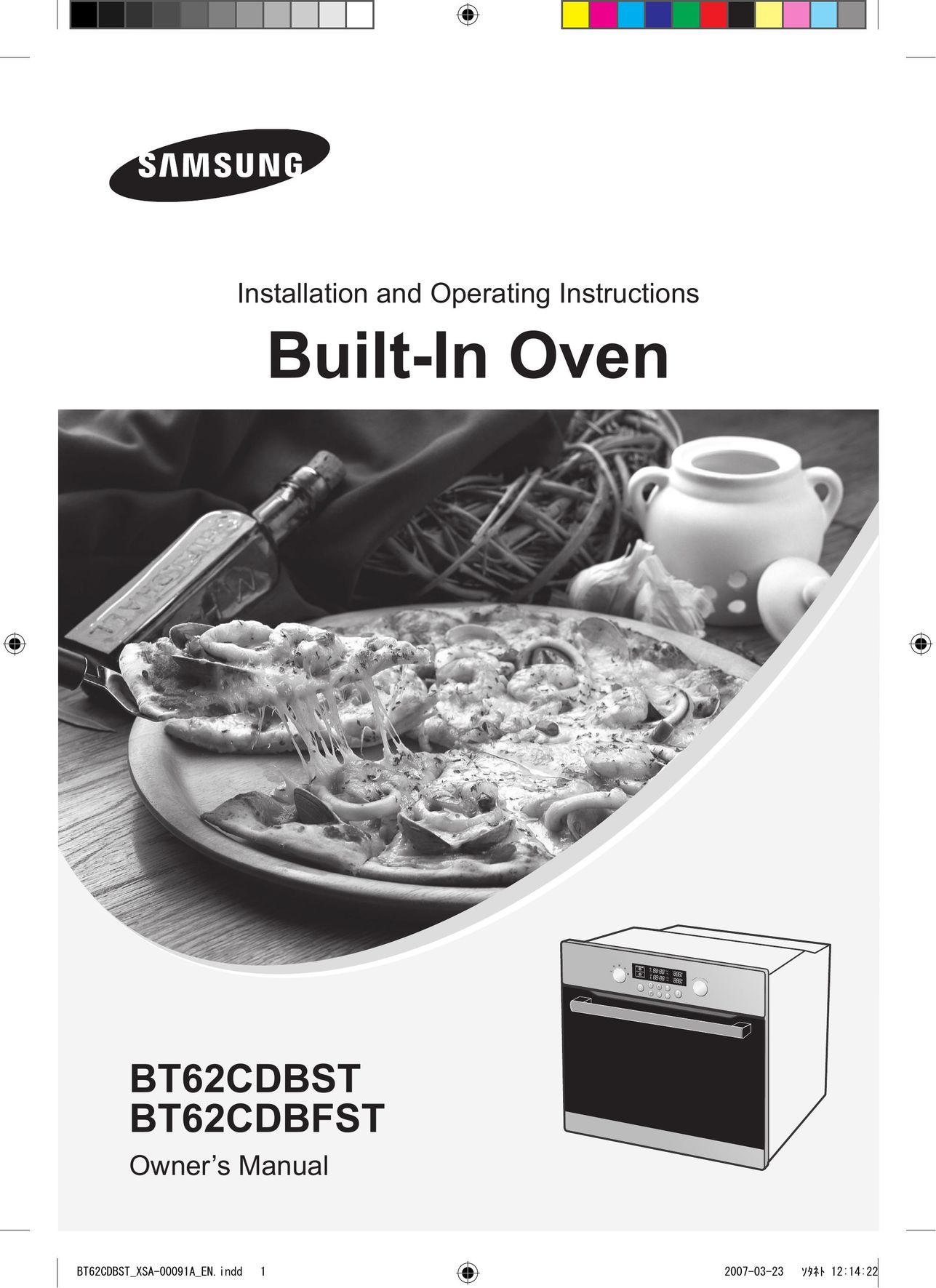 Samsung BT62CDBFST Oven User Manual