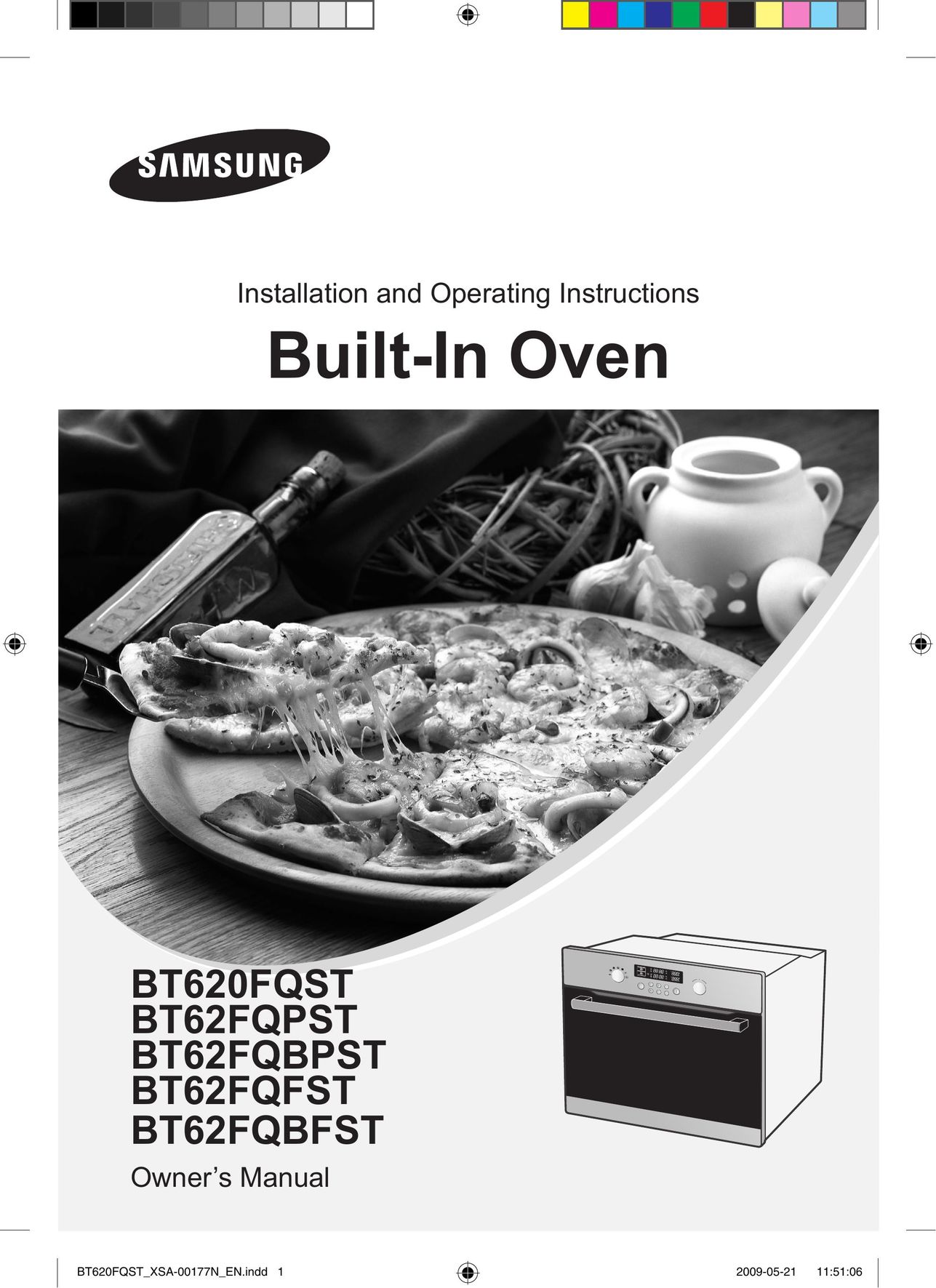 Samsung BT62FQFST Oven User Manual