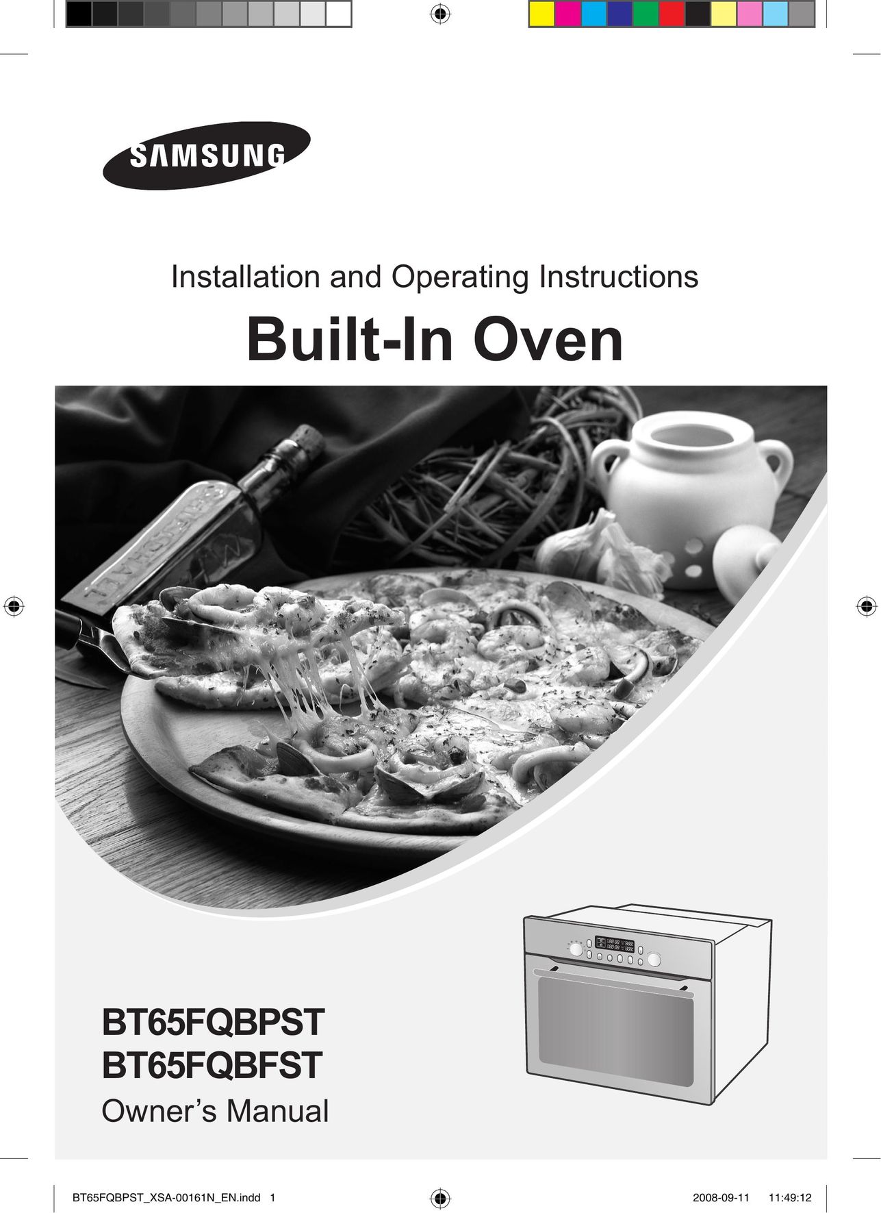 Samsung BT65FQBFST Oven User Manual