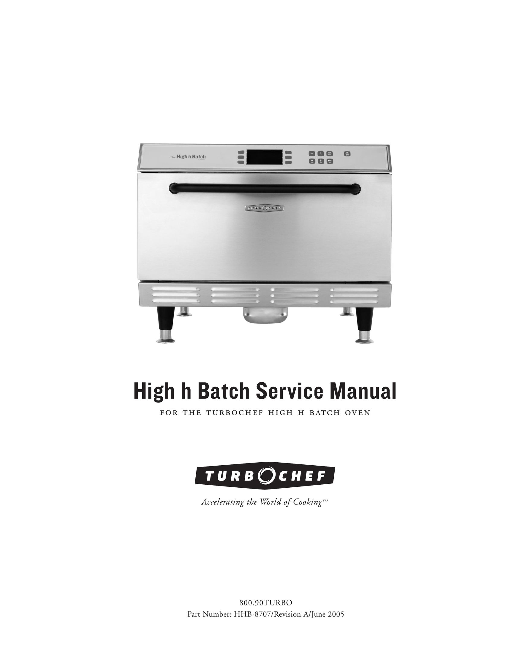 Turbo Chef Technologies HHB-8029 Oven User Manual