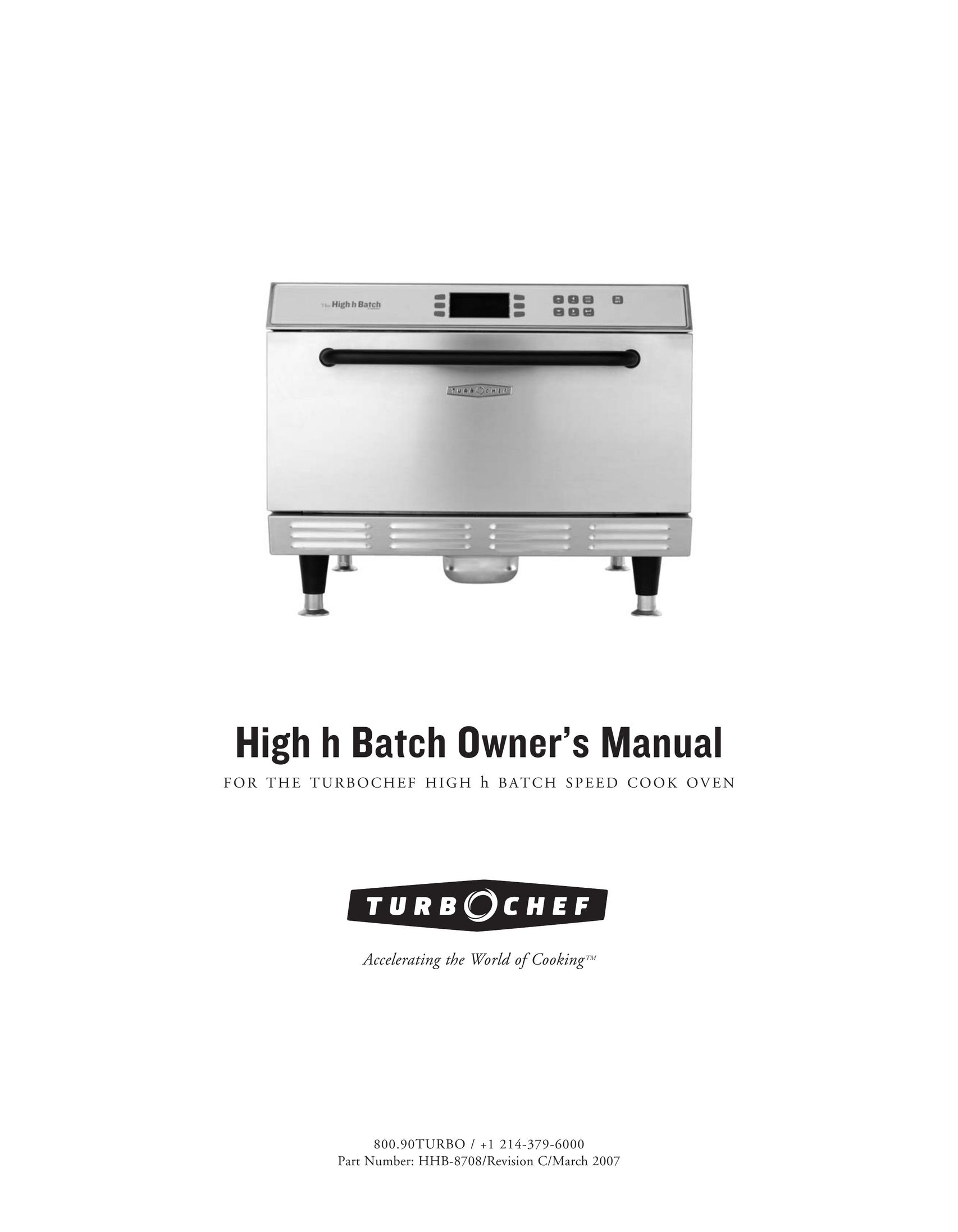 Turbo Chef Technologies HHB-8114 Oven User Manual